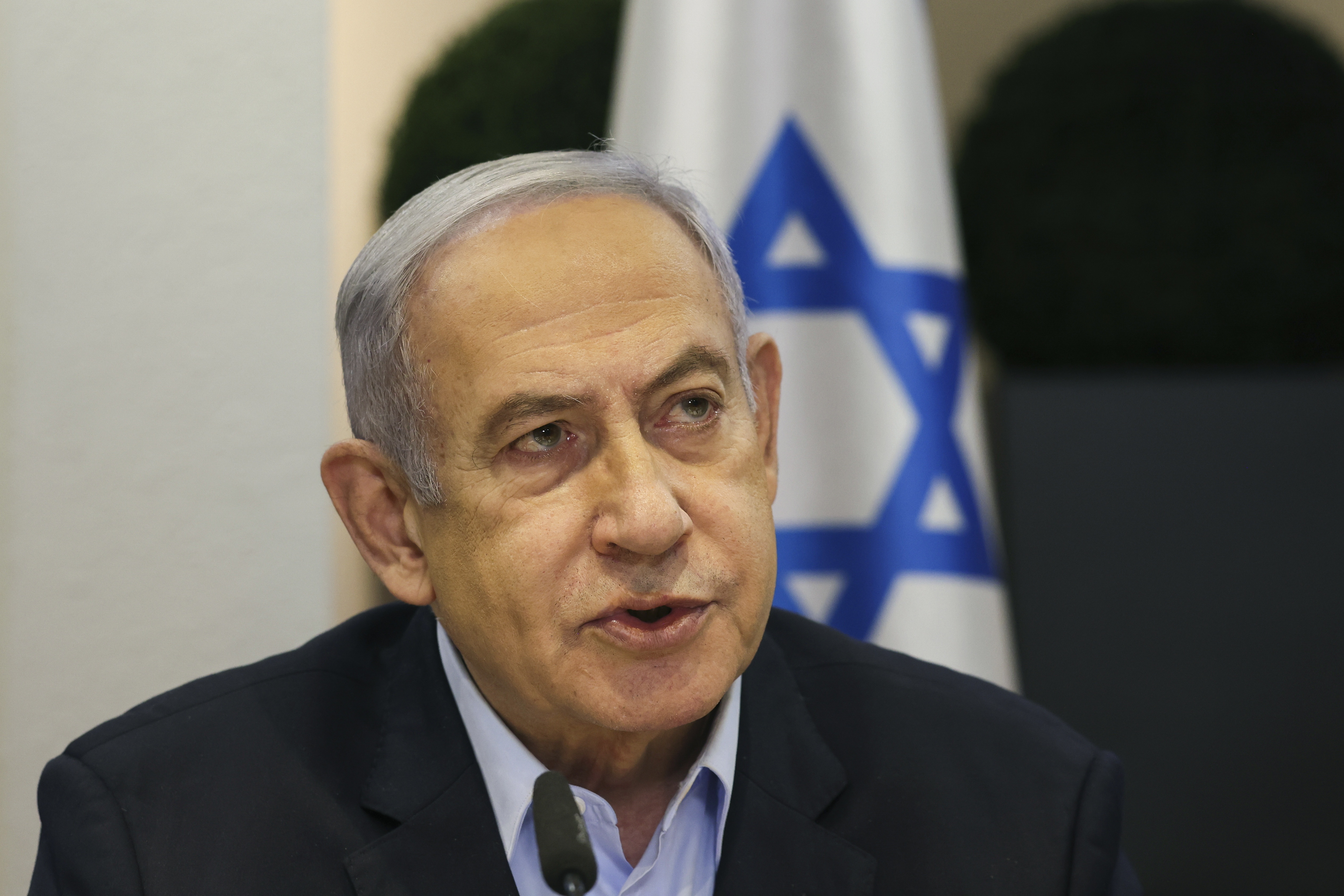 Weekly Israeli cabinet meeting in Tel Aviv