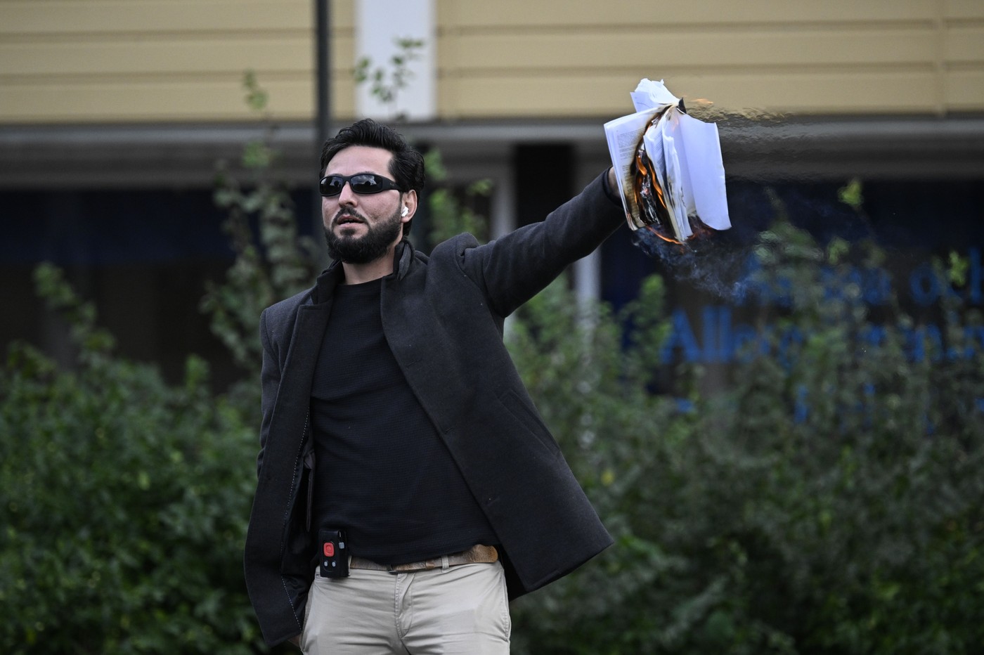 Salwan Momika, Malmö, Sverige, Sweden - 30 Sep 2023