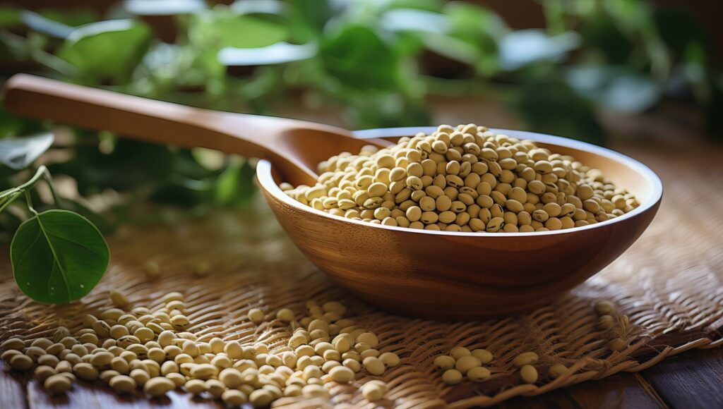 Moringa powder in a wooden bowl and spoon on burlap. Closeup.,Image: 907416606, License: Royalty-free, Restrictions: , Model Release: no, Credit line: Ailike Creative / Panthermedia / Profimedia