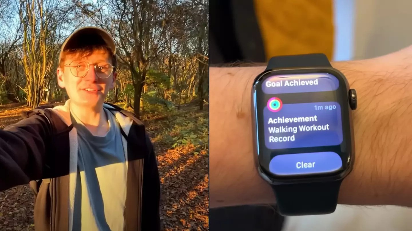 Napravio je 250.000 koraka za nedelju dana