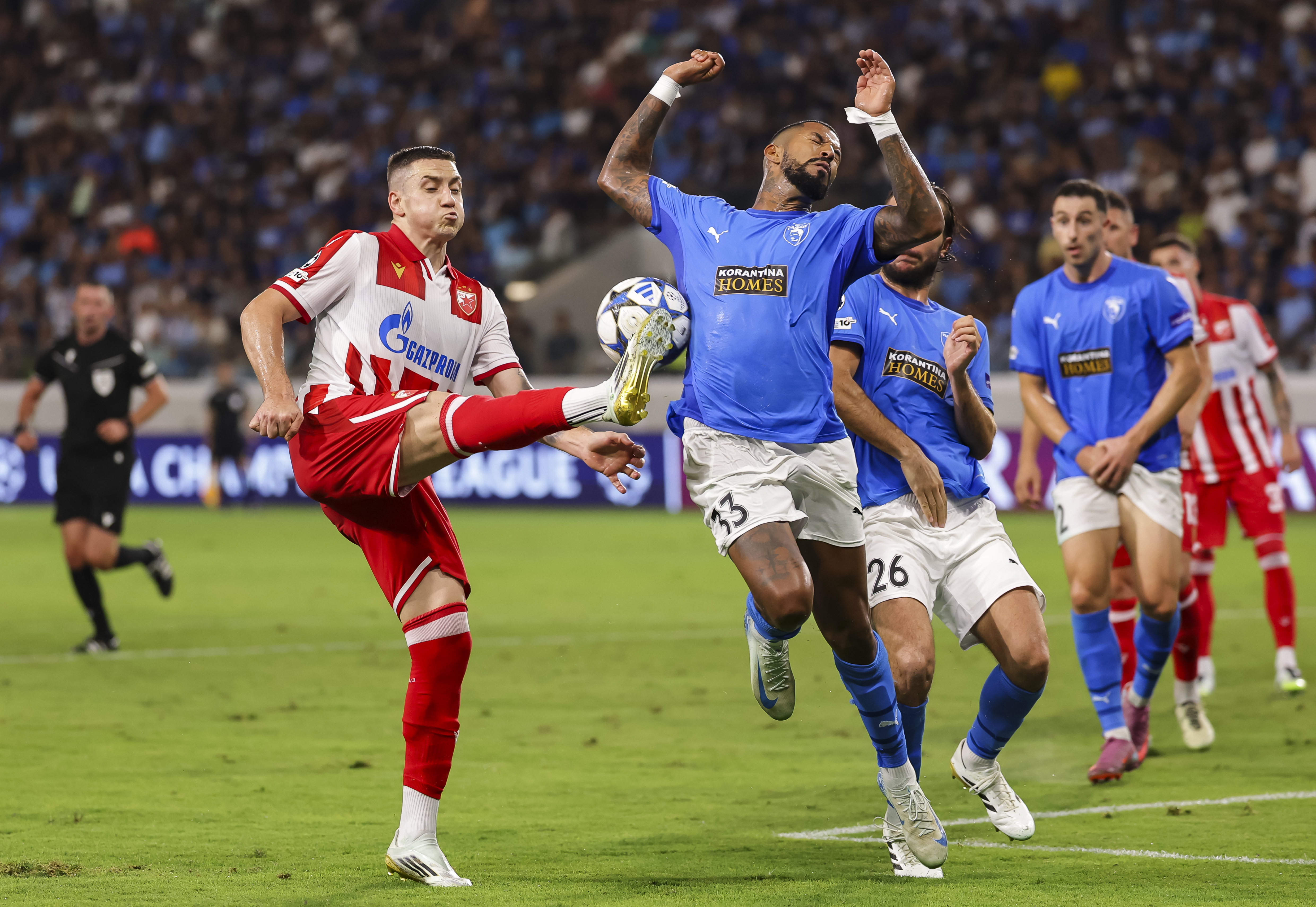 Pafos v Crvena Zvezda - UEFA Champions League Play Off