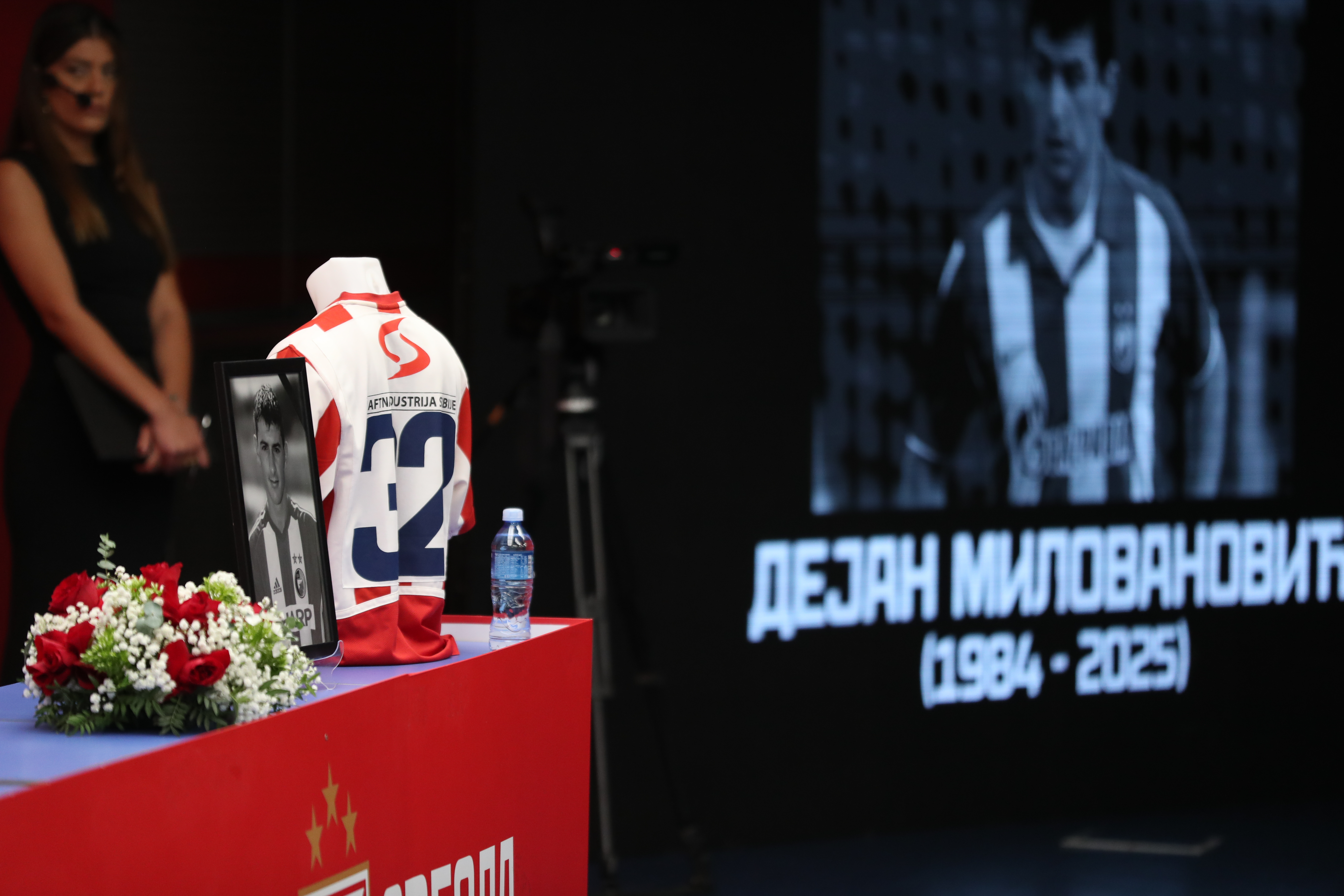 Dejan Milovanovic commemoration service