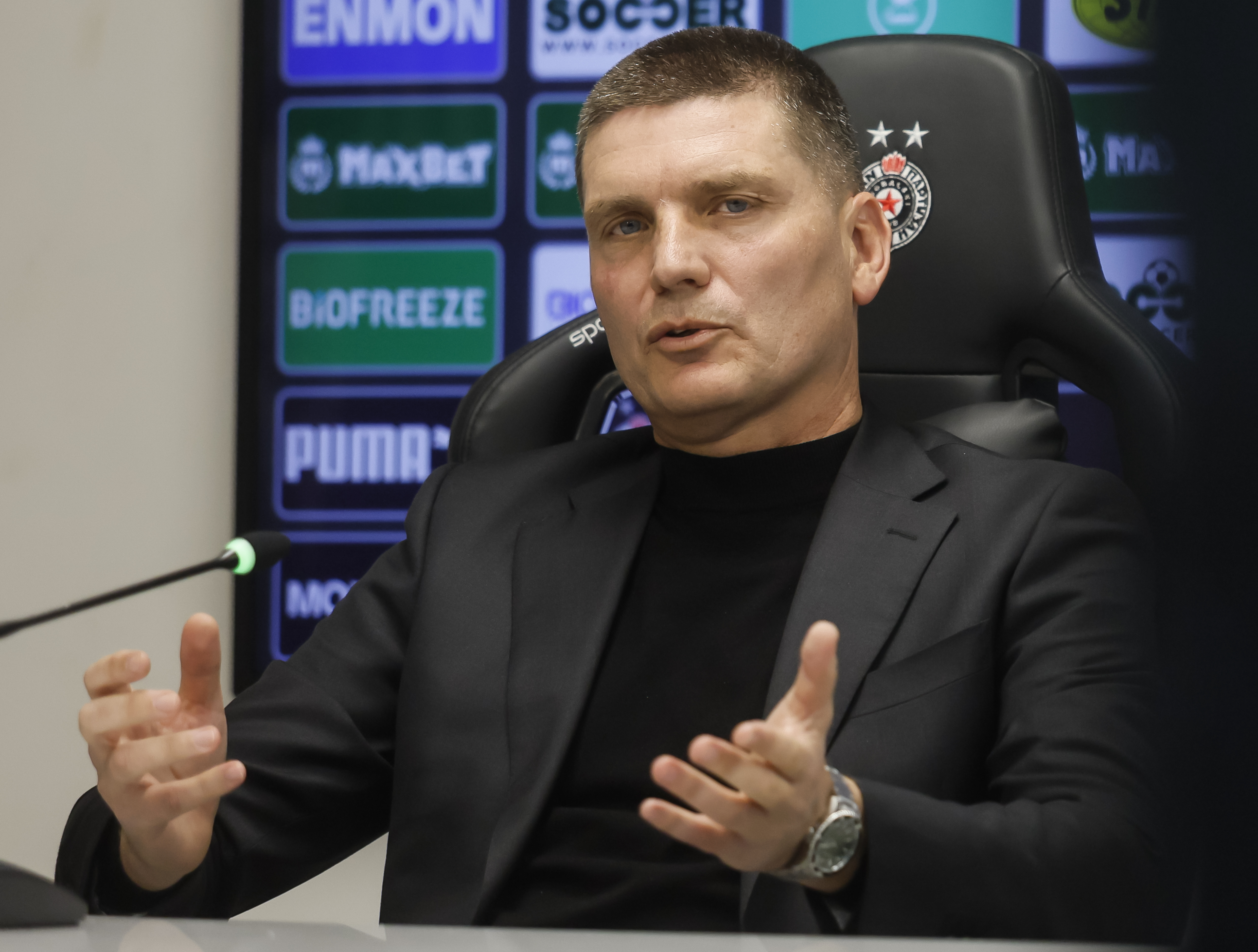 Partizan Press Conference - Mozzart Super League Season 2024/2025