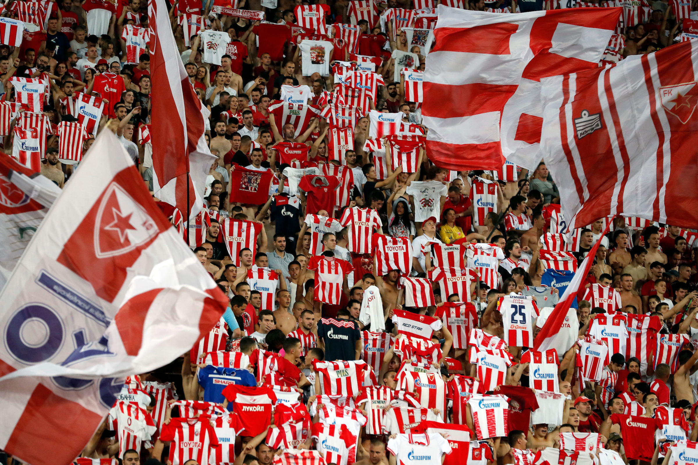 Crvena Zvezda - Pyunik UEFA Champions League Third qualifying round, 1st leg 3.8.2022. Aug. 3.