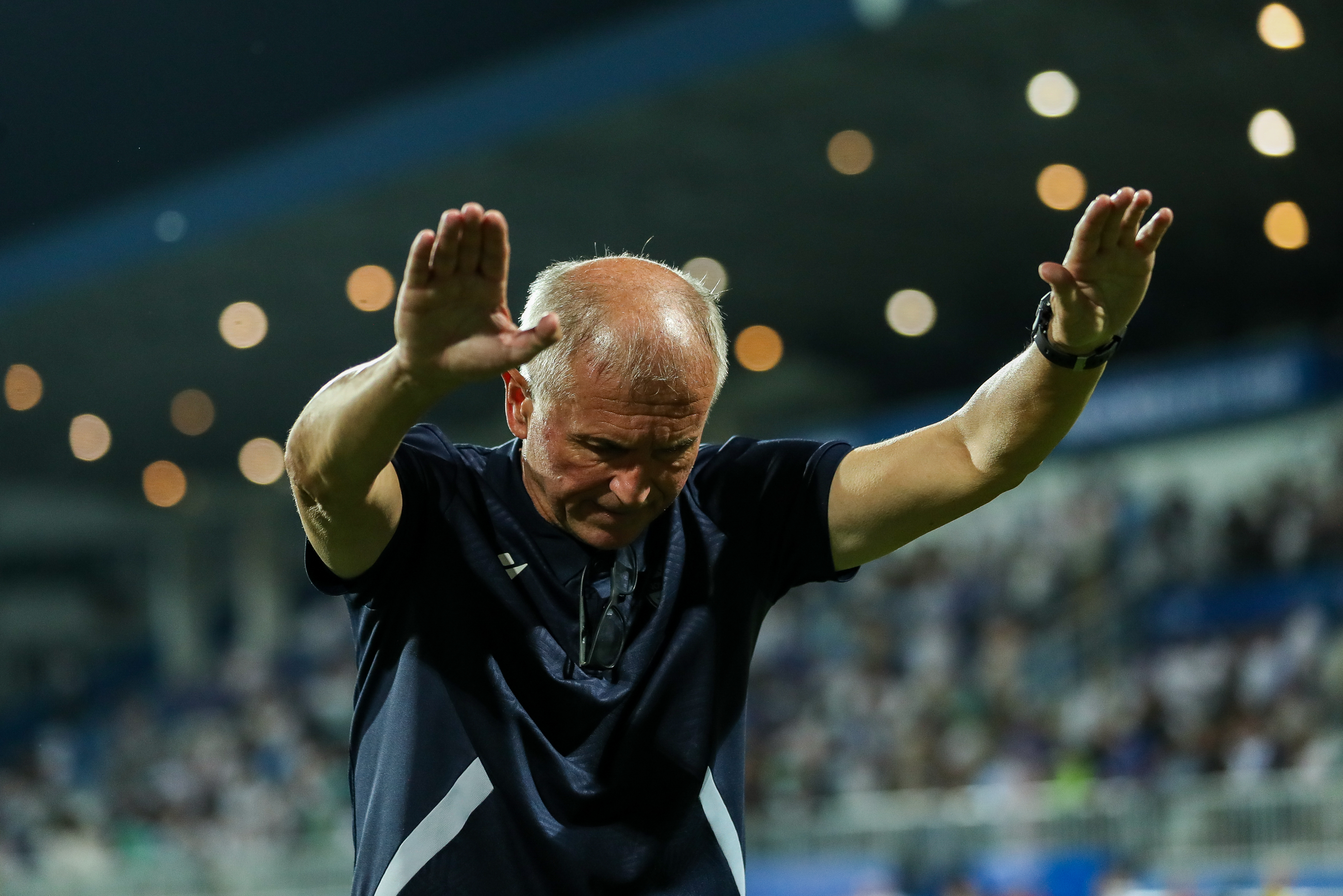 Novi Pazar, Serbia. 24th Jul, 2025. before the UEFA Conference League Second Qualifying Round First Leg match between FK Novi Pazar and Jagiellonia Bialystok at Novi Pazar City Stadium on July 24, 2025. Credit: Dimitrije Vasiljevic/STARSPORT