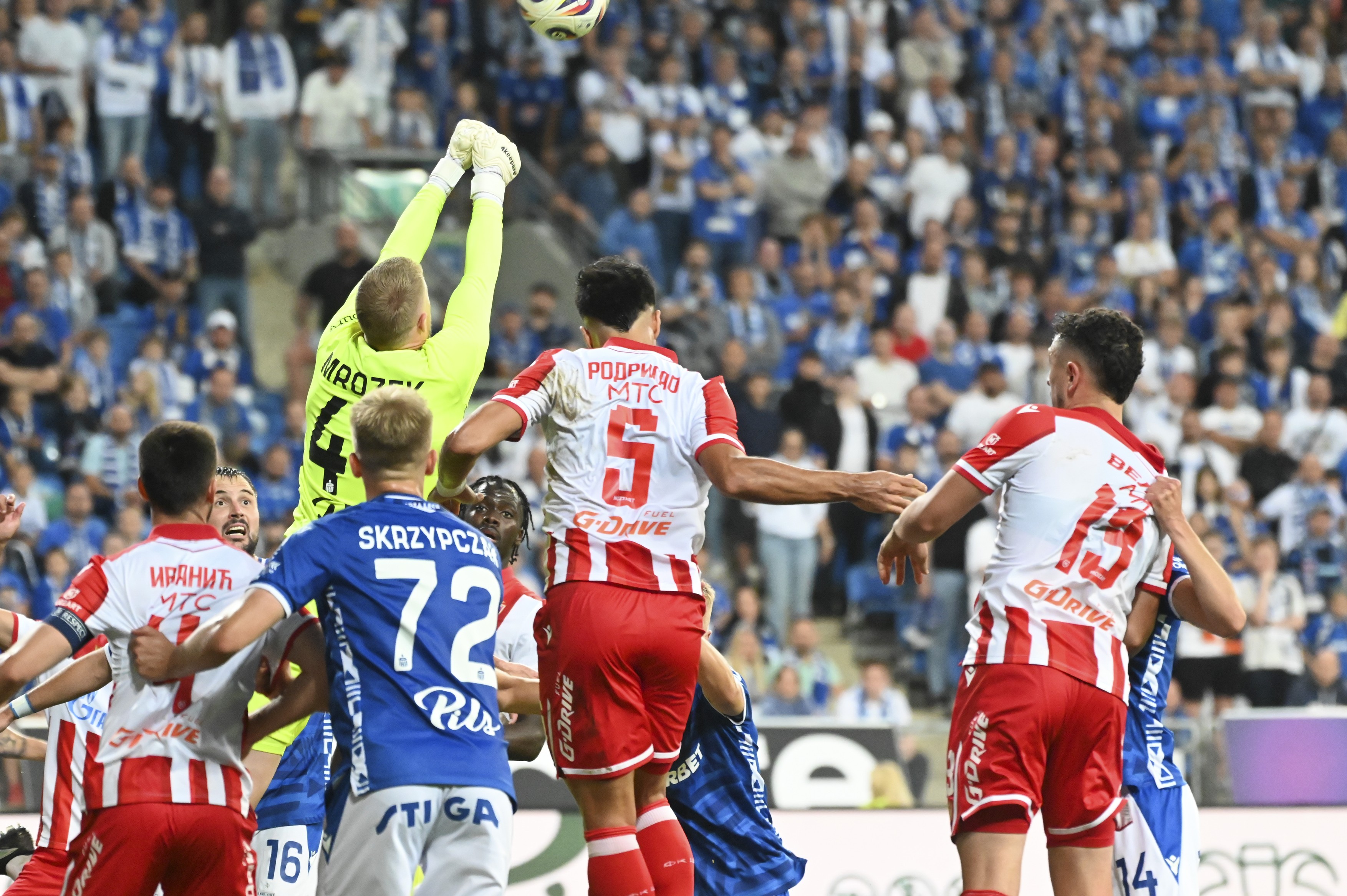 CALCIO - UEFA Champions League - Lech Poznan vs Crvena Zvezda