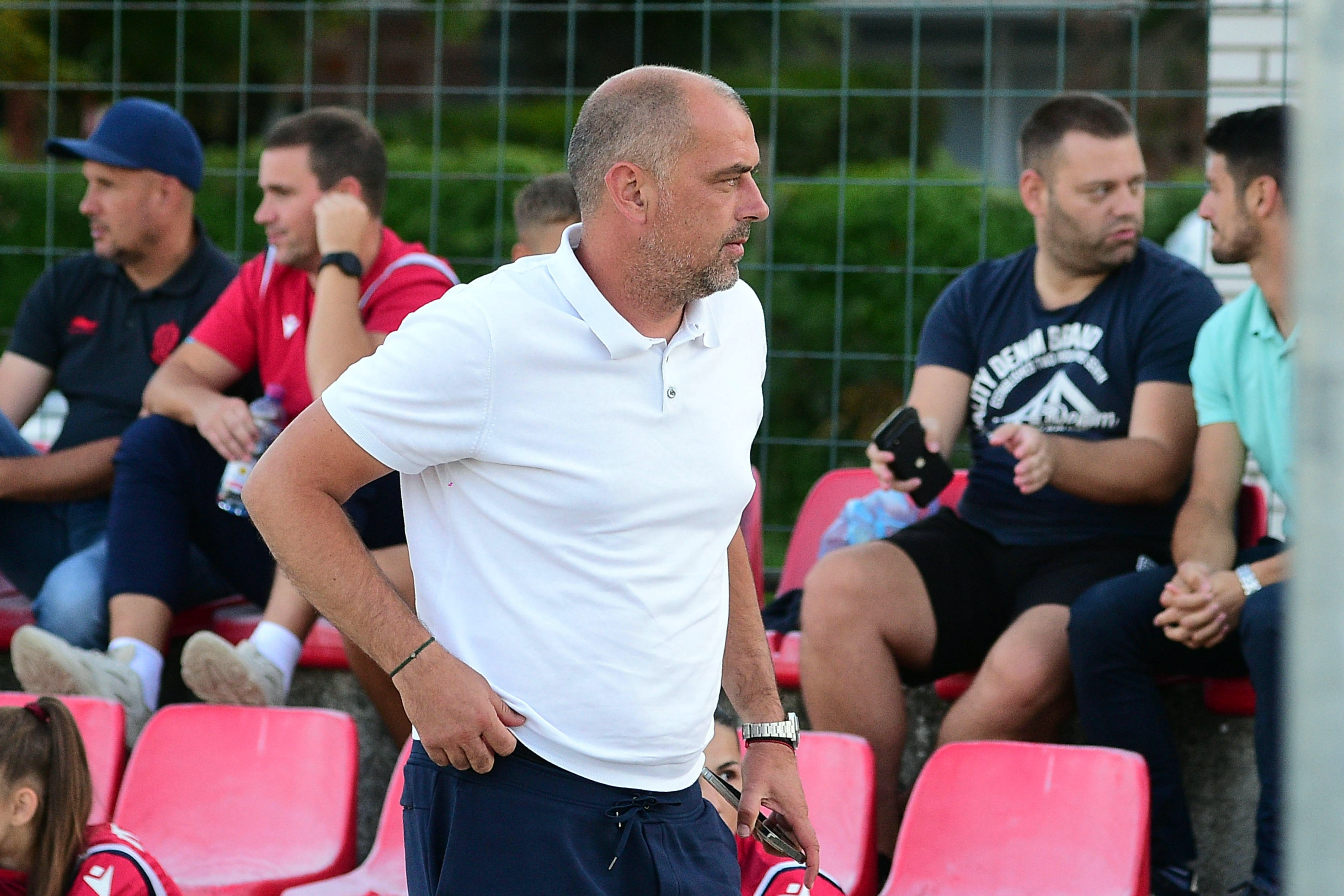 Nenad Milijas, assistant coach of Crvena Zvezda at Mozzart Prva Liga Srbije 2023/2024 match between fc Graficar and fc Jedinstvo UB at Rajko Mitic Jug stadium on Avgust 11th, 2023 in Belgrade, Serbia. (Photo by Dusan Milenkovic/Starsport.rs ©)