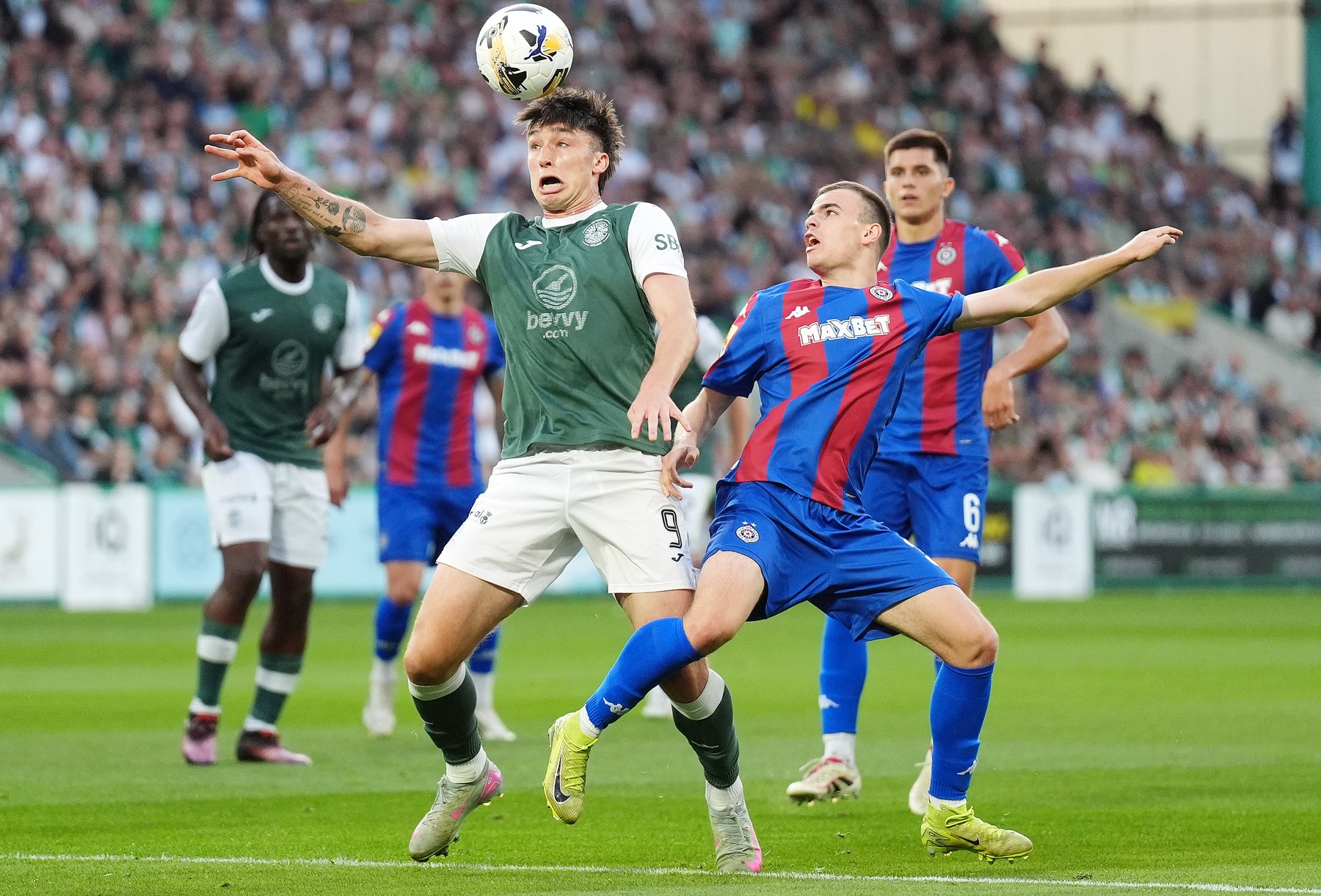 Hibernian v Partizan - UEFA Conference League - Third Qualifying Round - Second Leg - Easter Road