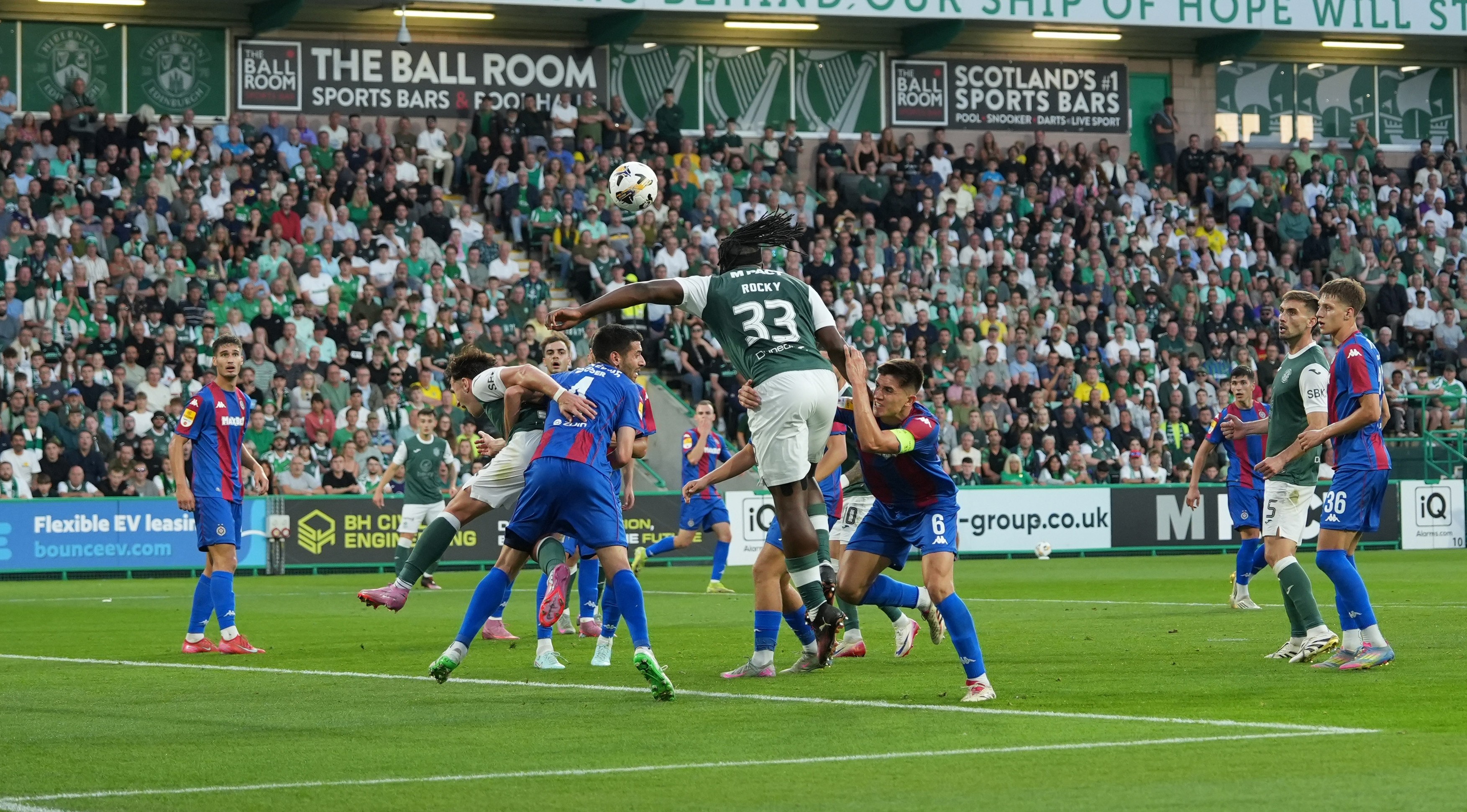 2025 Europa Conference League Football Hibernian v Partizan Aug 14th