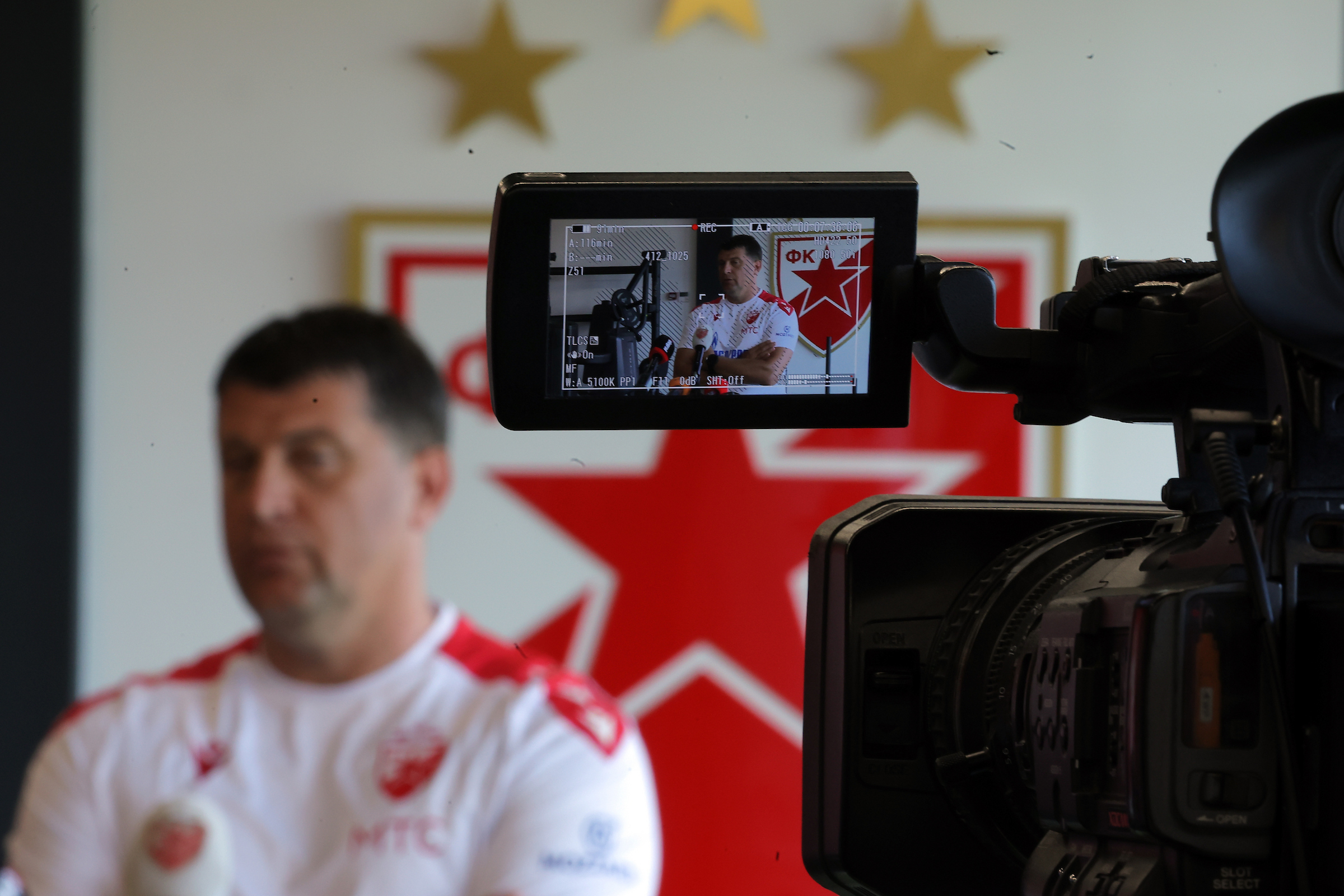 FK Crvena Zvezda, okupljanje prozivka trening in Belgrade, Serbia on June 16, 2025.
 (credit image &amp; photo: Pedja Milosavljevic / STARSPORT)