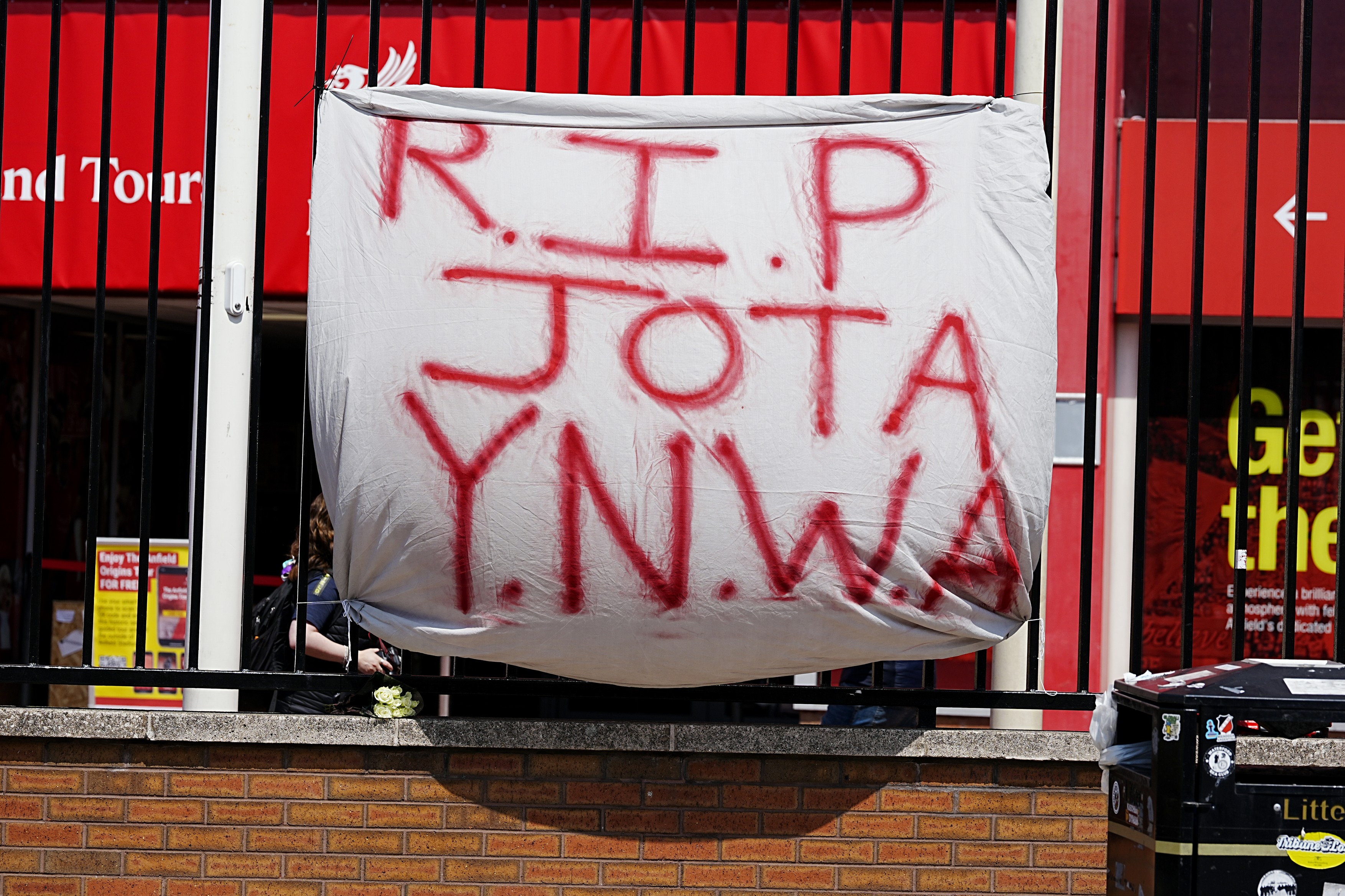 Diogo Jota Tributes - Thursday July 3rd