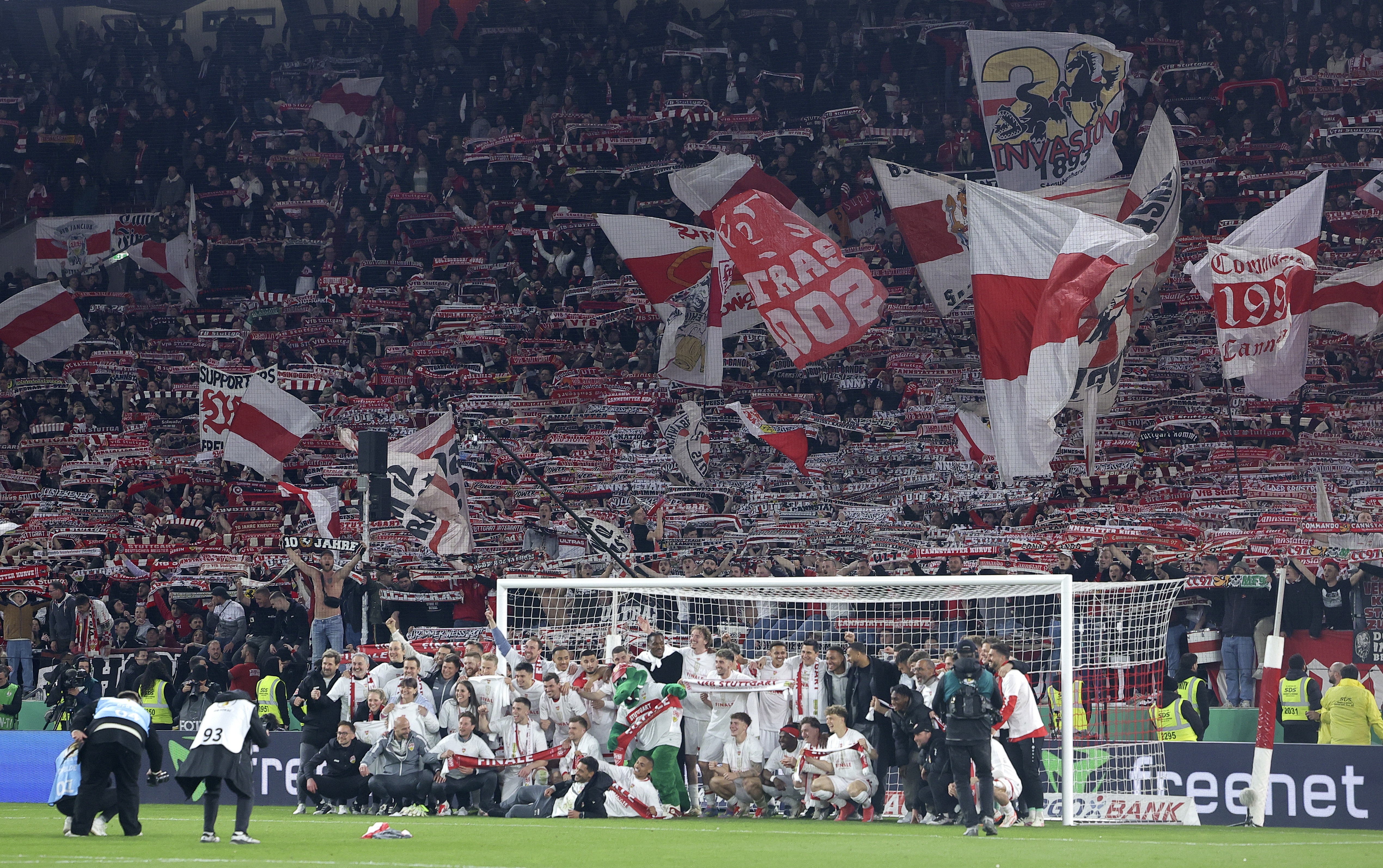 DFB Cup semi final - VfB Stuttgart vs RB Leipzig