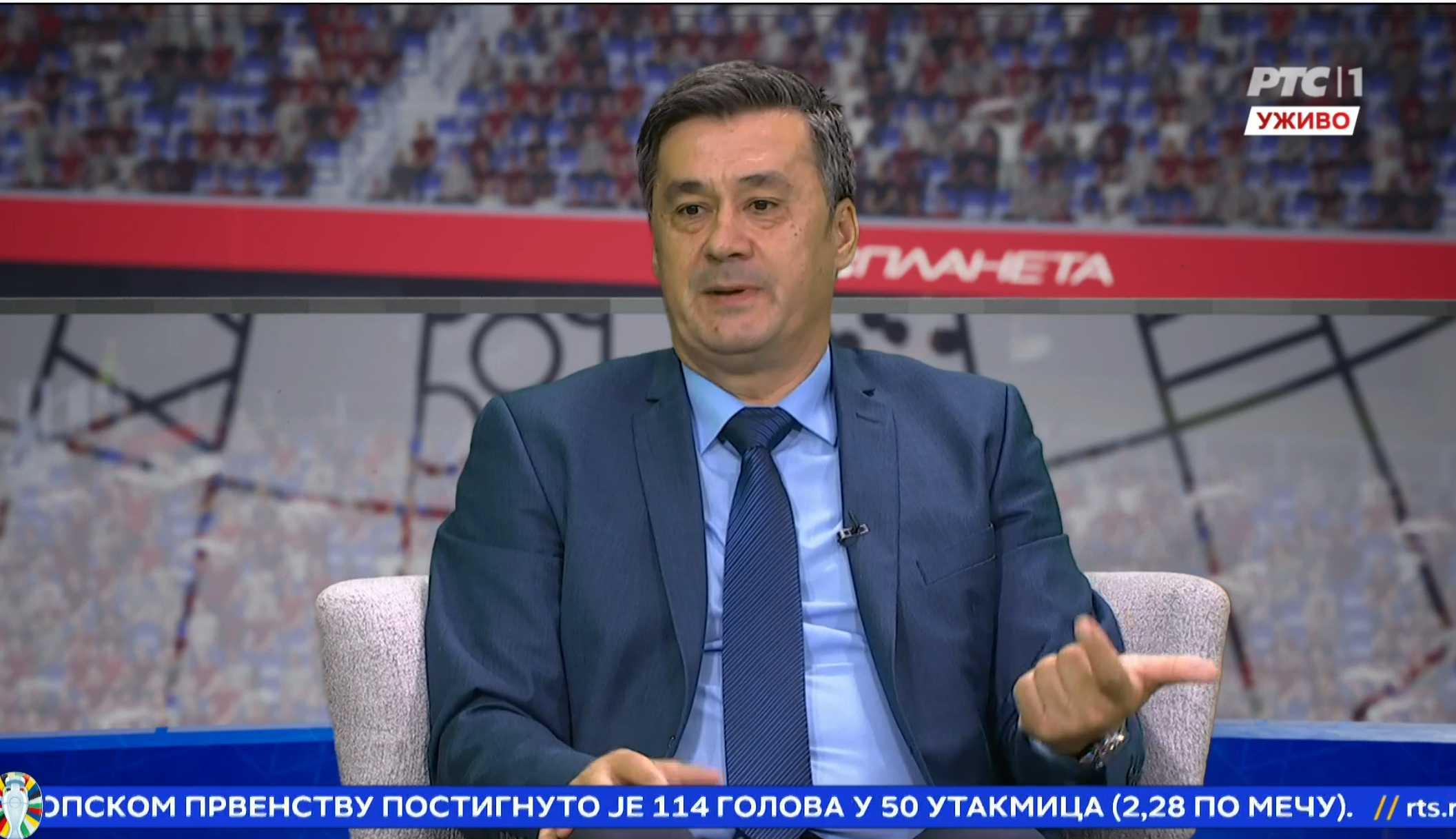 Rade Bogdanović na RTS