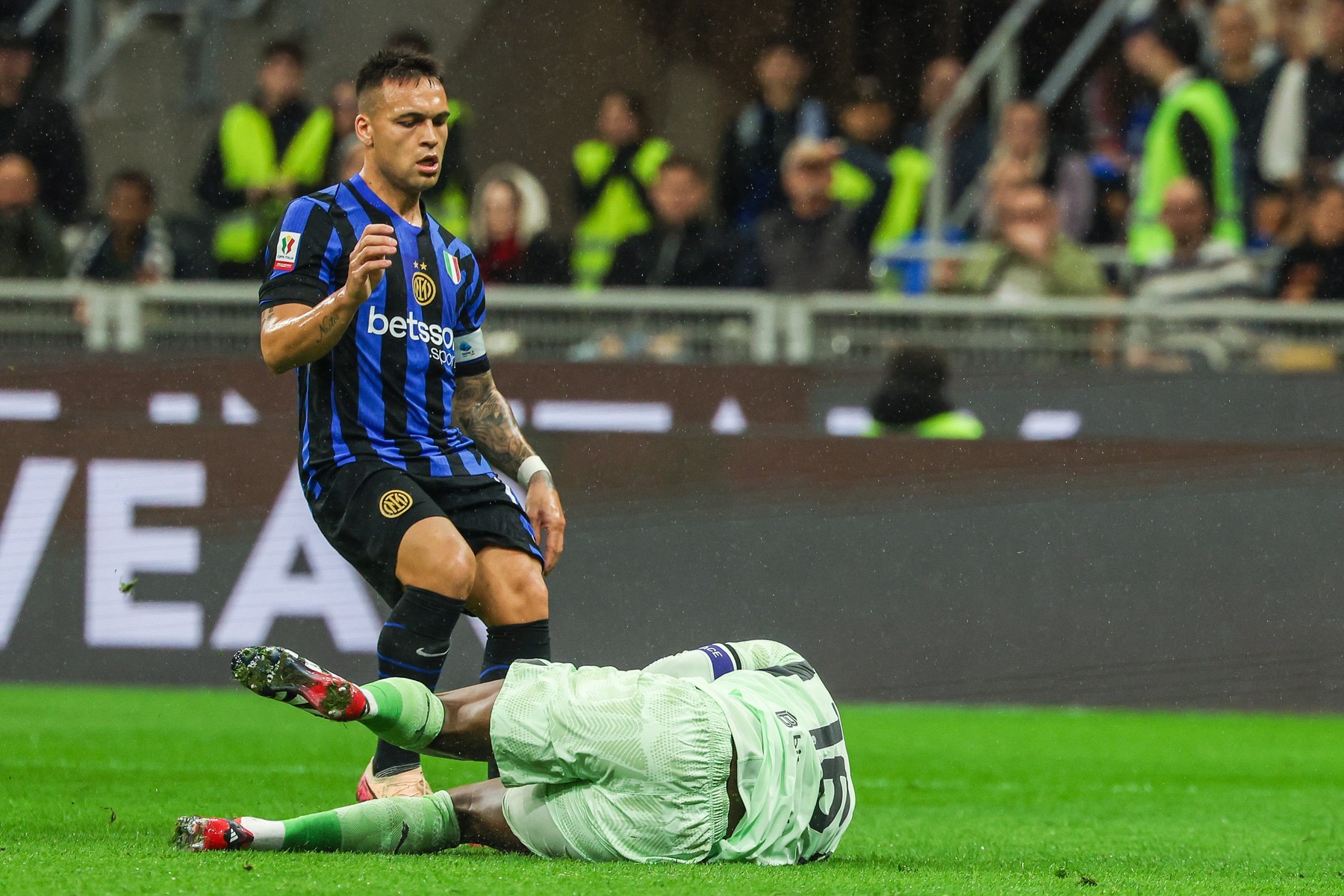 Calcio - Coppa Italia - Semifinal - Inter - FC Internazionale Vs AC Milan, Milan, Italy - 24 Apr 2025