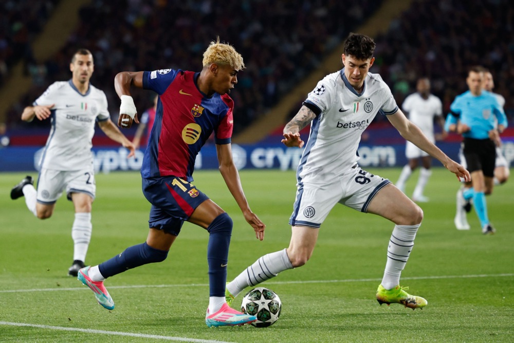 UEFA Champions League semi-finals first leg - FC Barcelona vs FC Inter