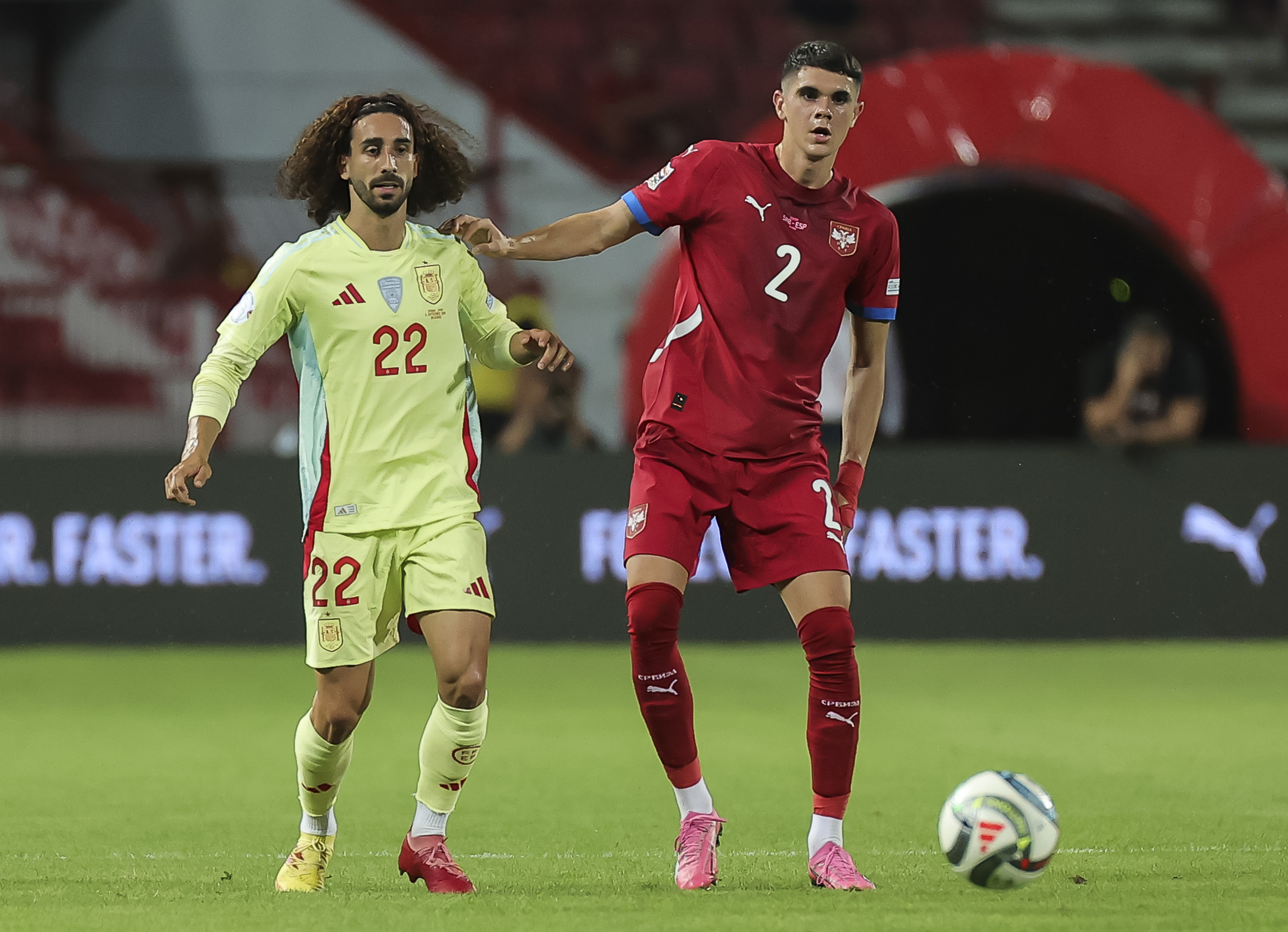 Serbia v Spain - 2024 UEFA Nations League 2024/25 League A Group A4