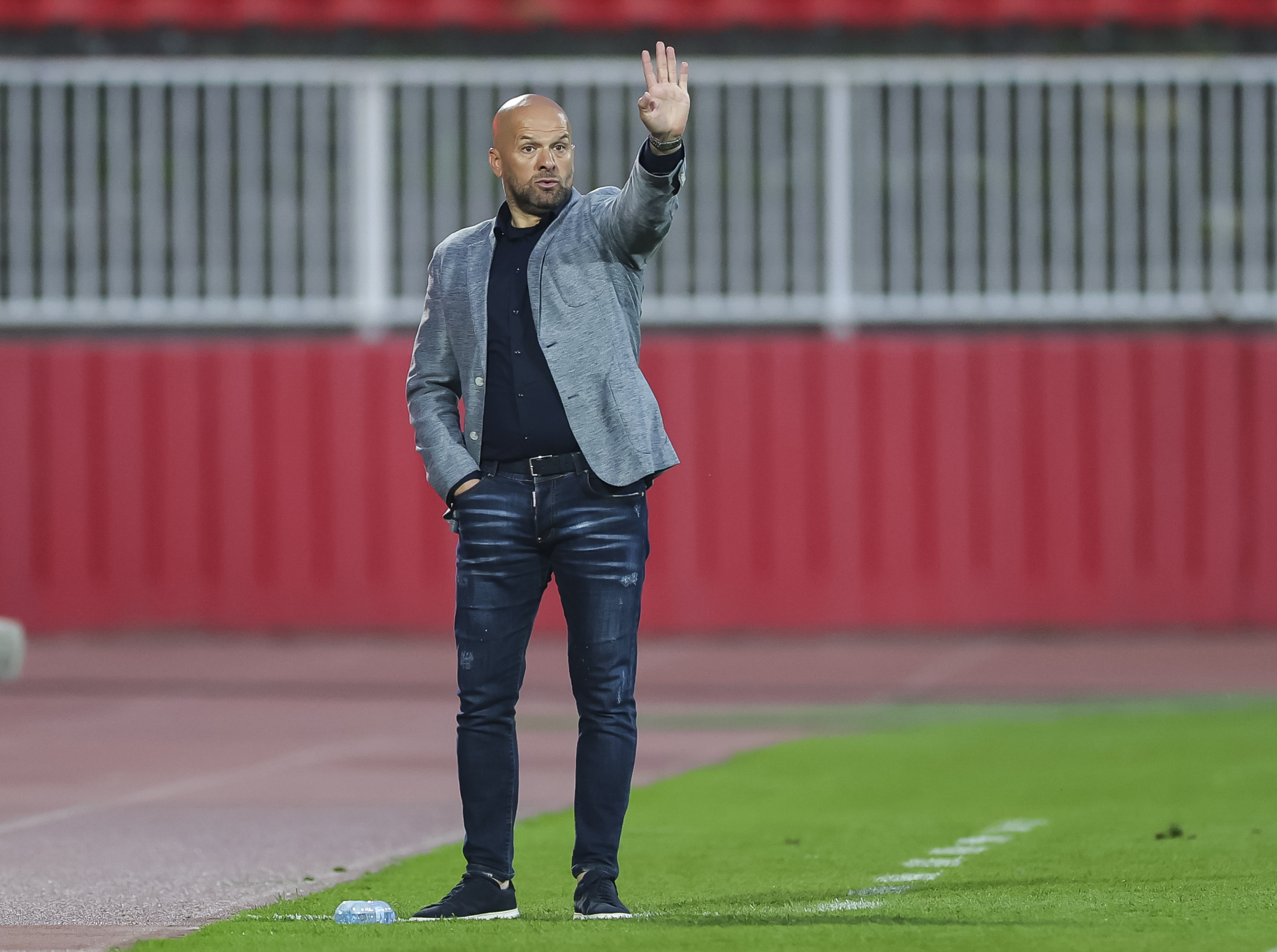during the Kup Srbije 2024/2025 Semi final, polufinale match between Vojvodina and TSC Backa Topola at stadium Karadjordje on May 07, 2025 in Novi Sad, Serbia. (Photo by Srdjan Stevanovic/Starsport.rs ©)