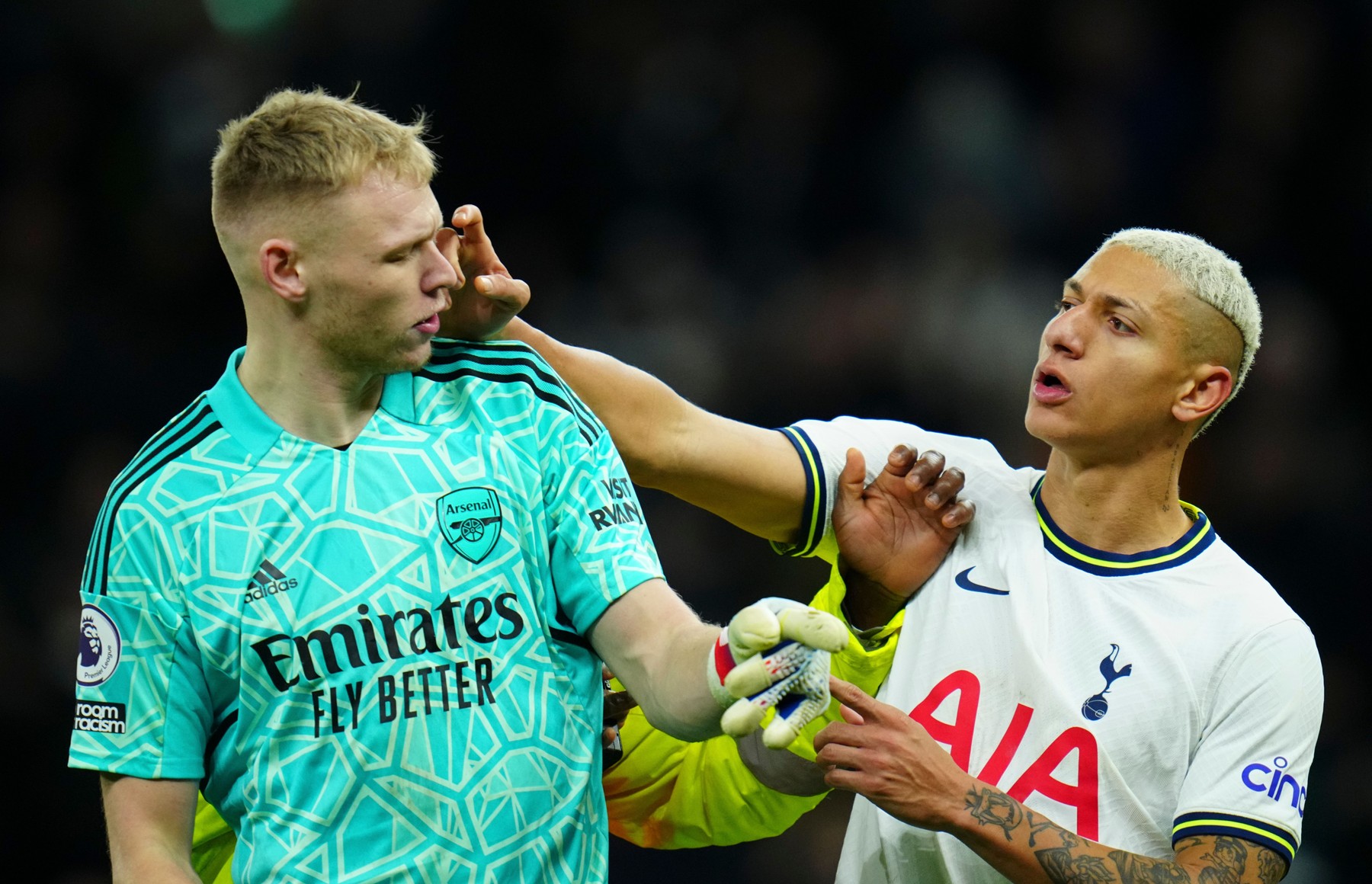 Tottenham Hotspur v Arsenal, Premier League, Football, Tottenham Hotspur Stadium, London, UK - 15 Jan 2023