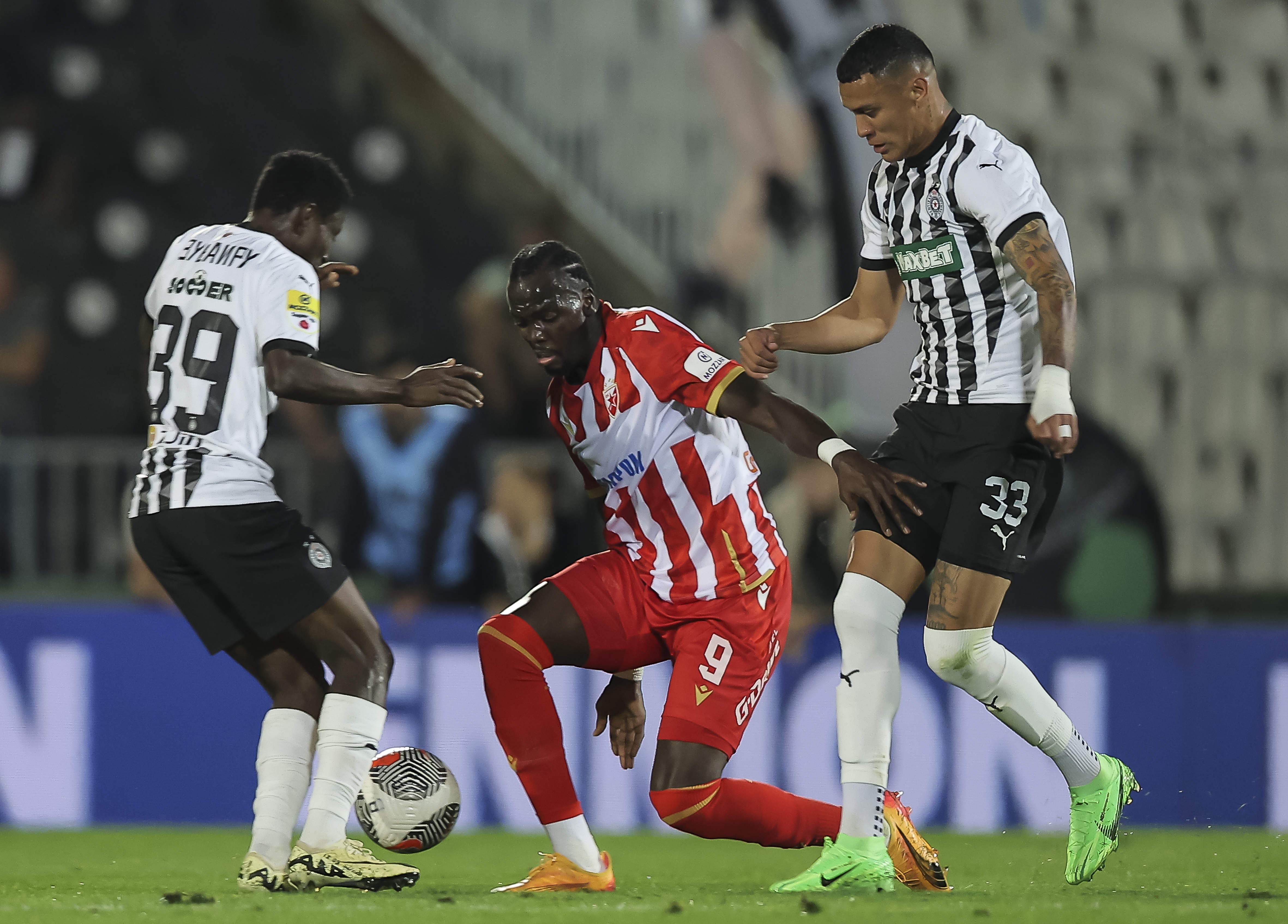 Šerif Endiaje na 174. večitom derbiju - FK Crvena zvezda, FK Partizan