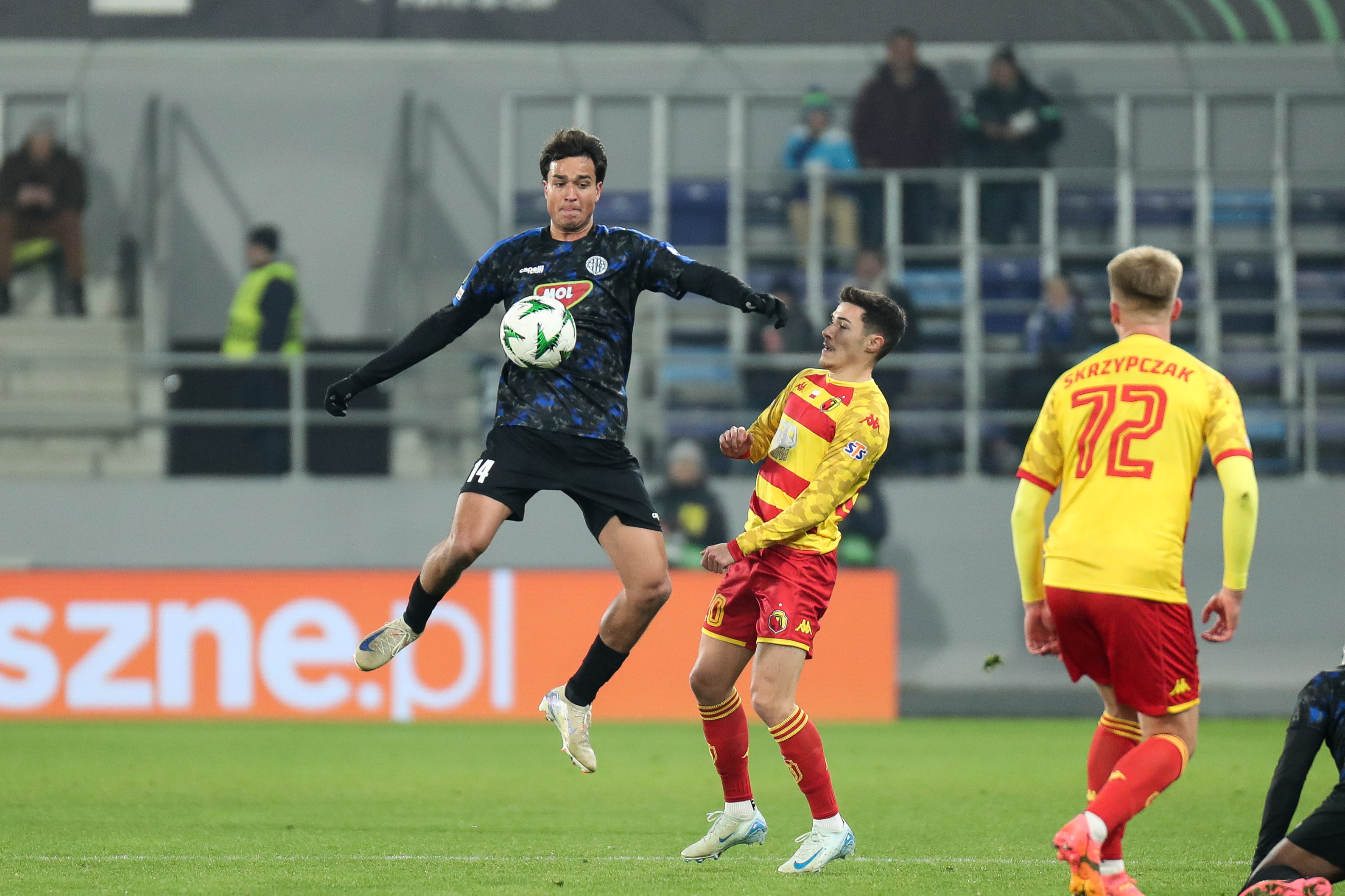 FK TSC v Jagiellonia Bialystok - UEFA Conference League 2024/25 Knockout Phase Play-off, Backa Topola, Serbia