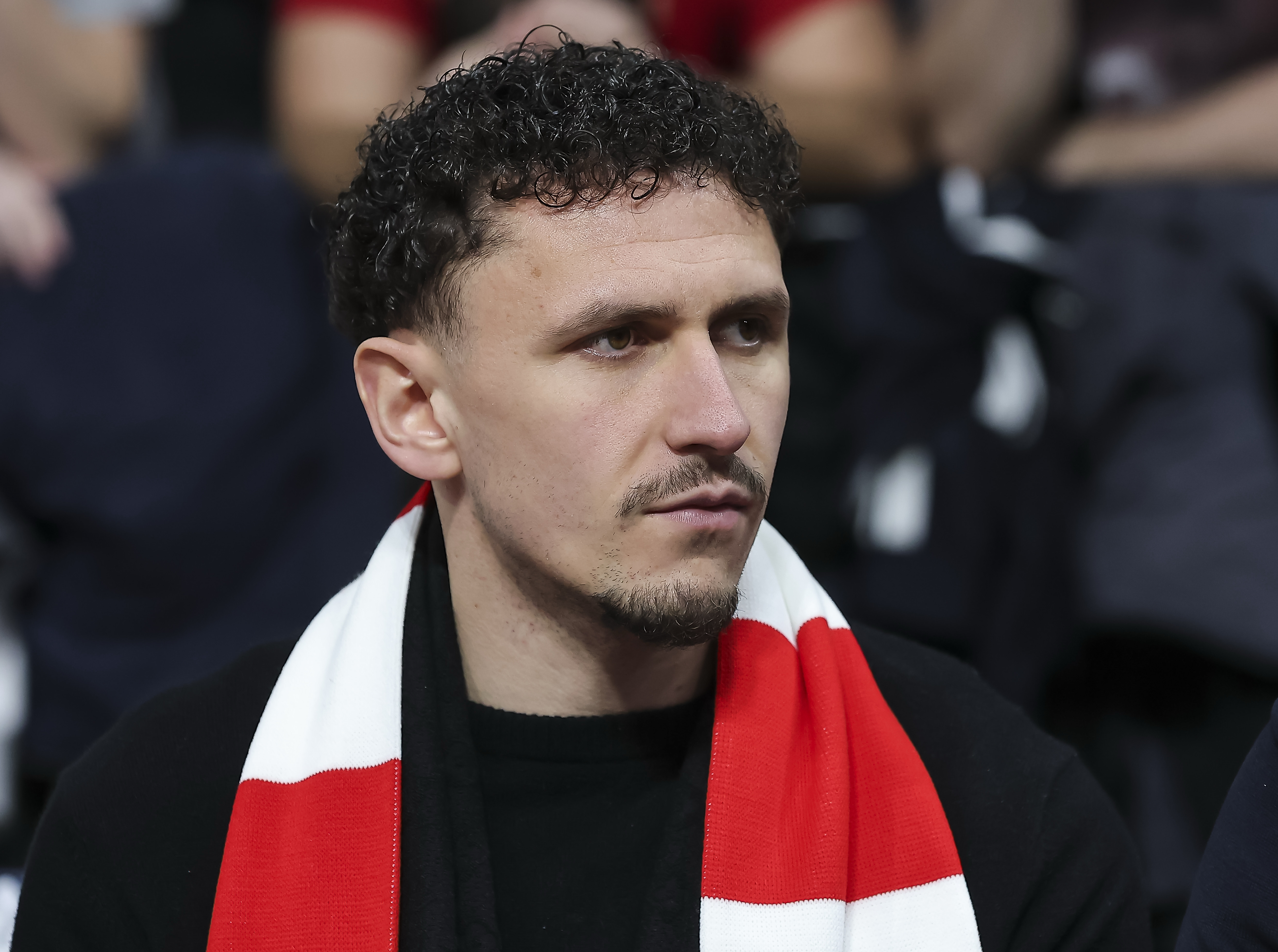 Milos Veljkovic during the 2024/2025 Aba League match between Crvena Zvezda and Partizan Mozzart Bet at Belgrade Arena on December 23, 2024 in Belgrade, Serbia. (Photo by Pedja Milosavljevic/Starsport.rs ©)