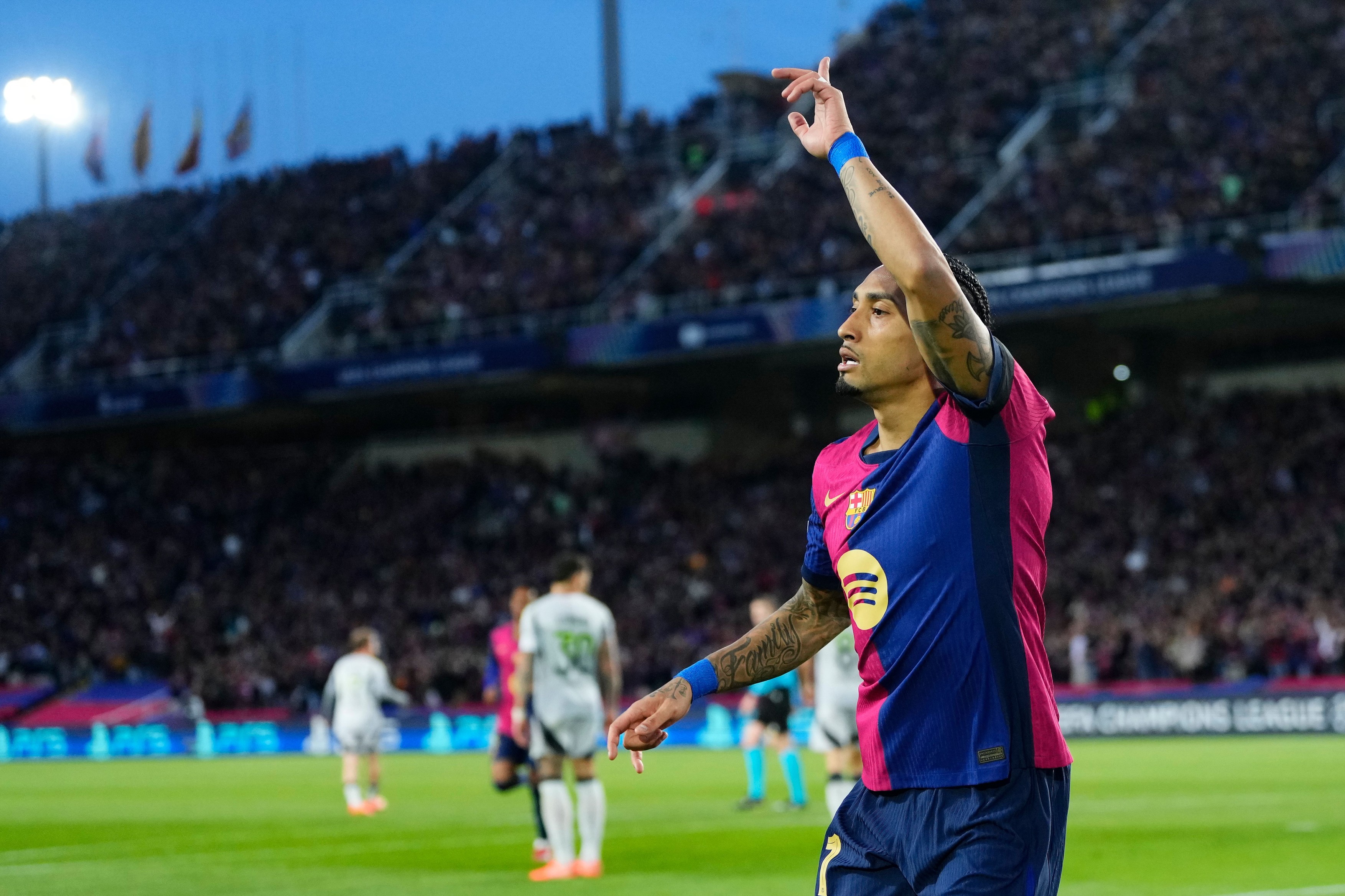 FC Barcelona v SL Benfica - UEFA Champions League 2024/25 Round of 16 Second Leg, Spain - 11 Mar 2025