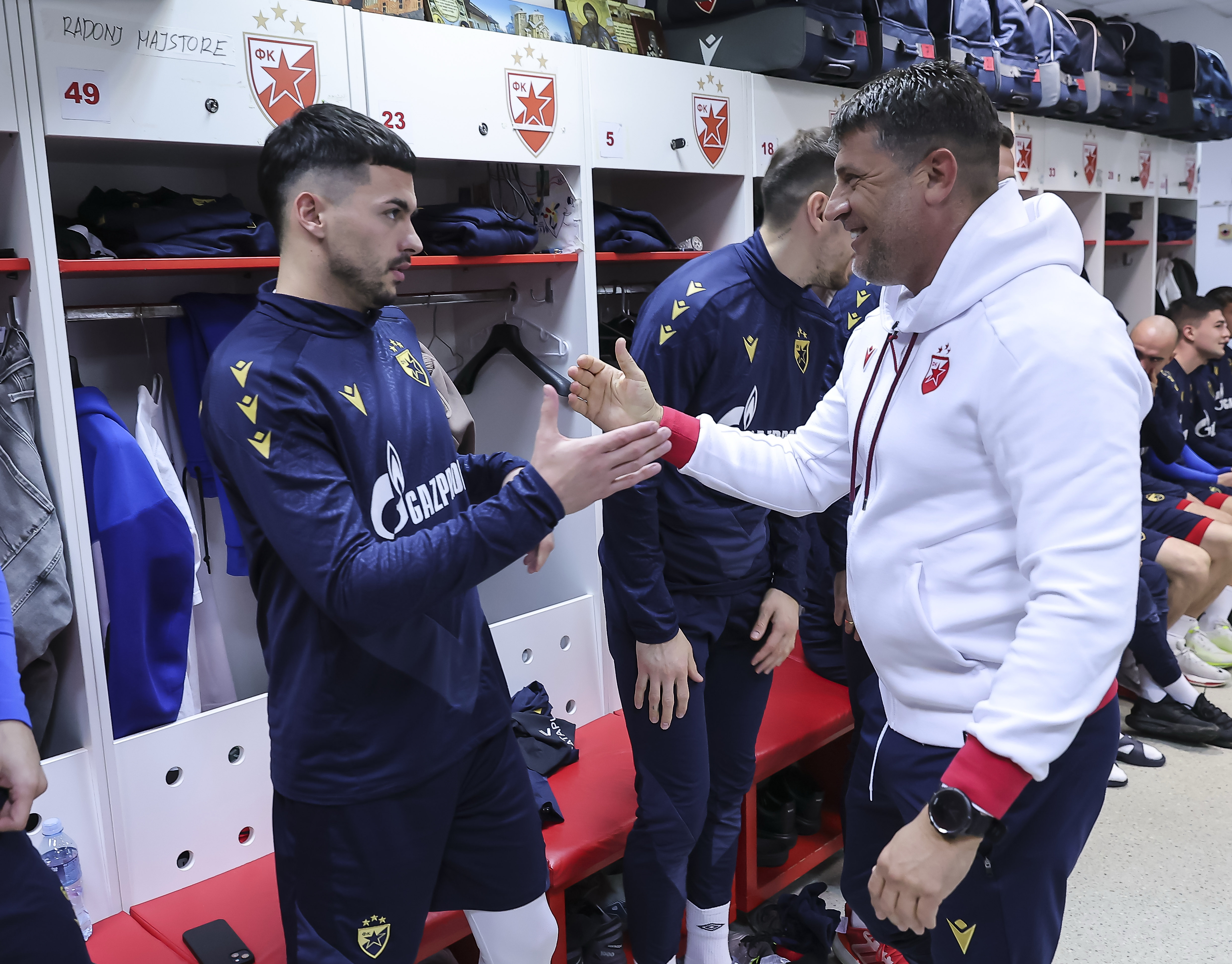 during the start of the preparations, pocetak priprema za Mozzart Super Liga 2024/2025  at stadium Rajko Mitic (Marakana) on January 03, 2025 in Belgrade, Serbia. (Photo by Pedja Milosavljevic/Starsport.rs ©)
