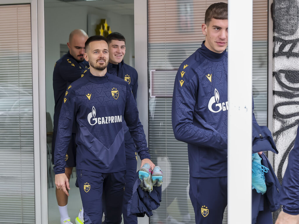 during the start of the preparations, pocetak priprema za Mozzart Super Liga 2024/2025  at stadium Rajko Mitic (Marakana) on January 03, 2025 in Belgrade, Serbia. (Photo by Pedja Milosavljevic/Starsport.rs ©)