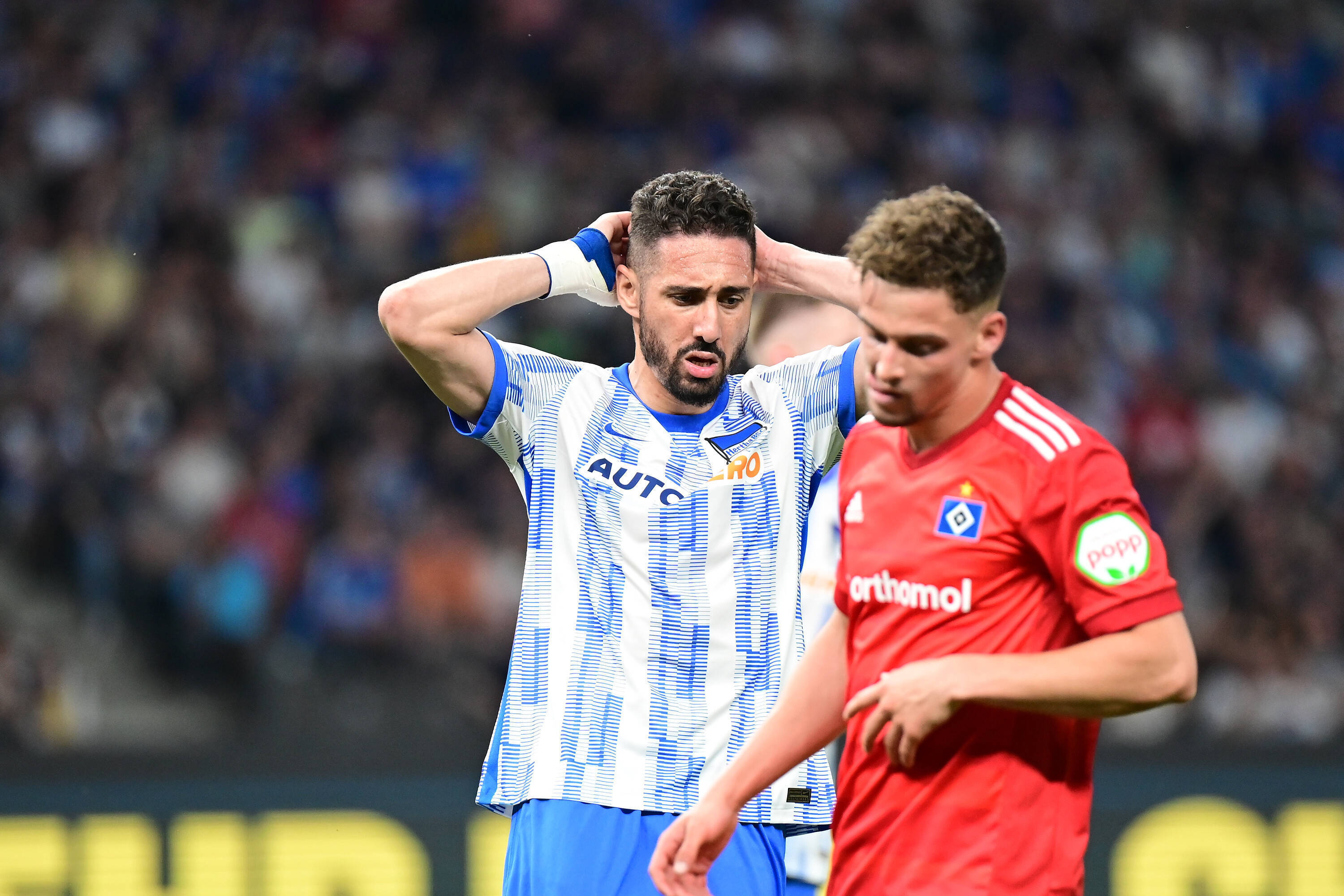 Sport Themen der Woche KW20 Sport Bilder des Tages Fußball I Herren I Saison 2021-2022 I Bundesliga-Relegation I Hinspie