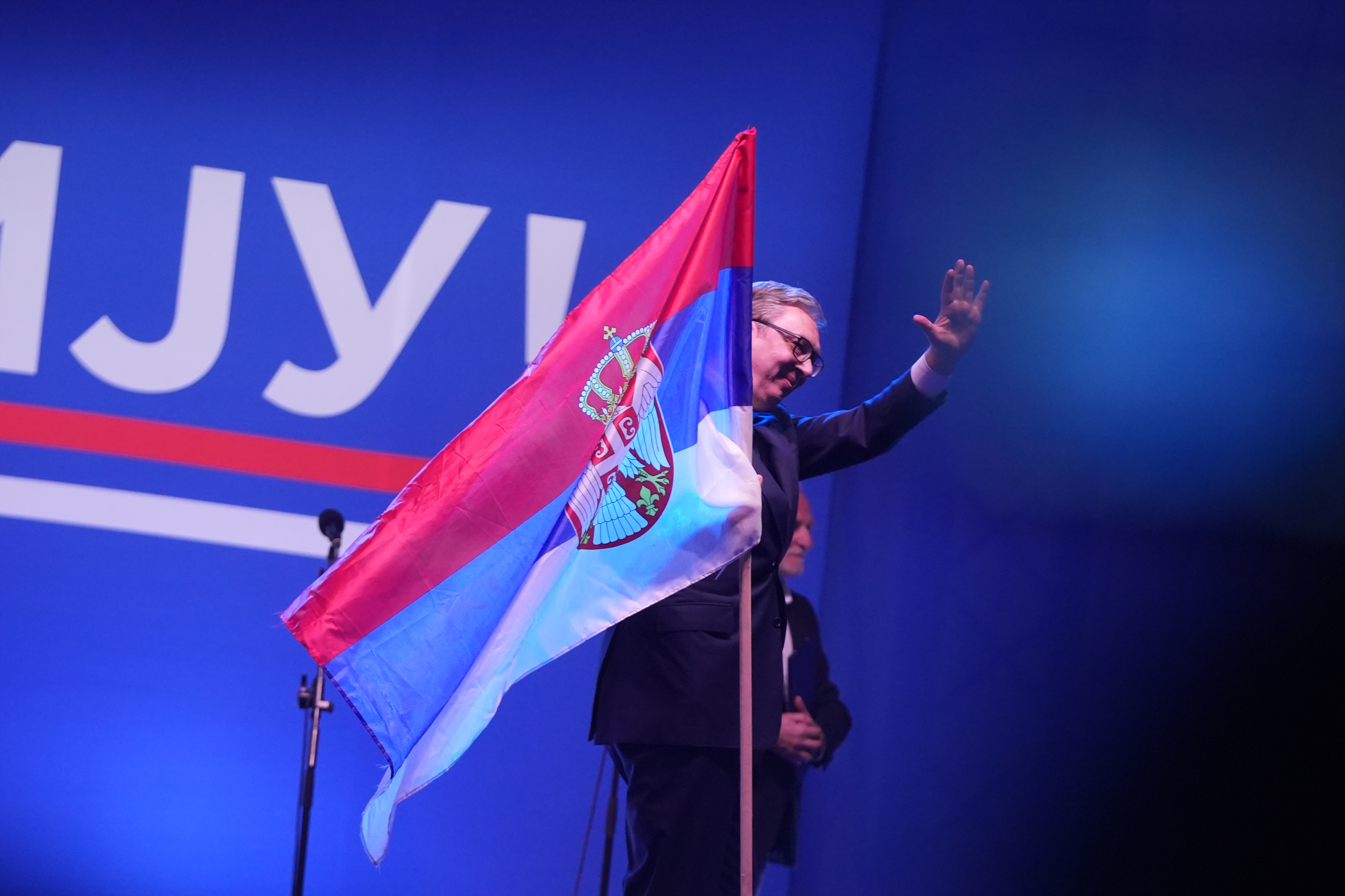 On the second day of the three-day rally of the Movement for the People and the State "We Will Not Give Up Serbia!", a rally was held in front of the National Assembly of the Republic of Serbia.