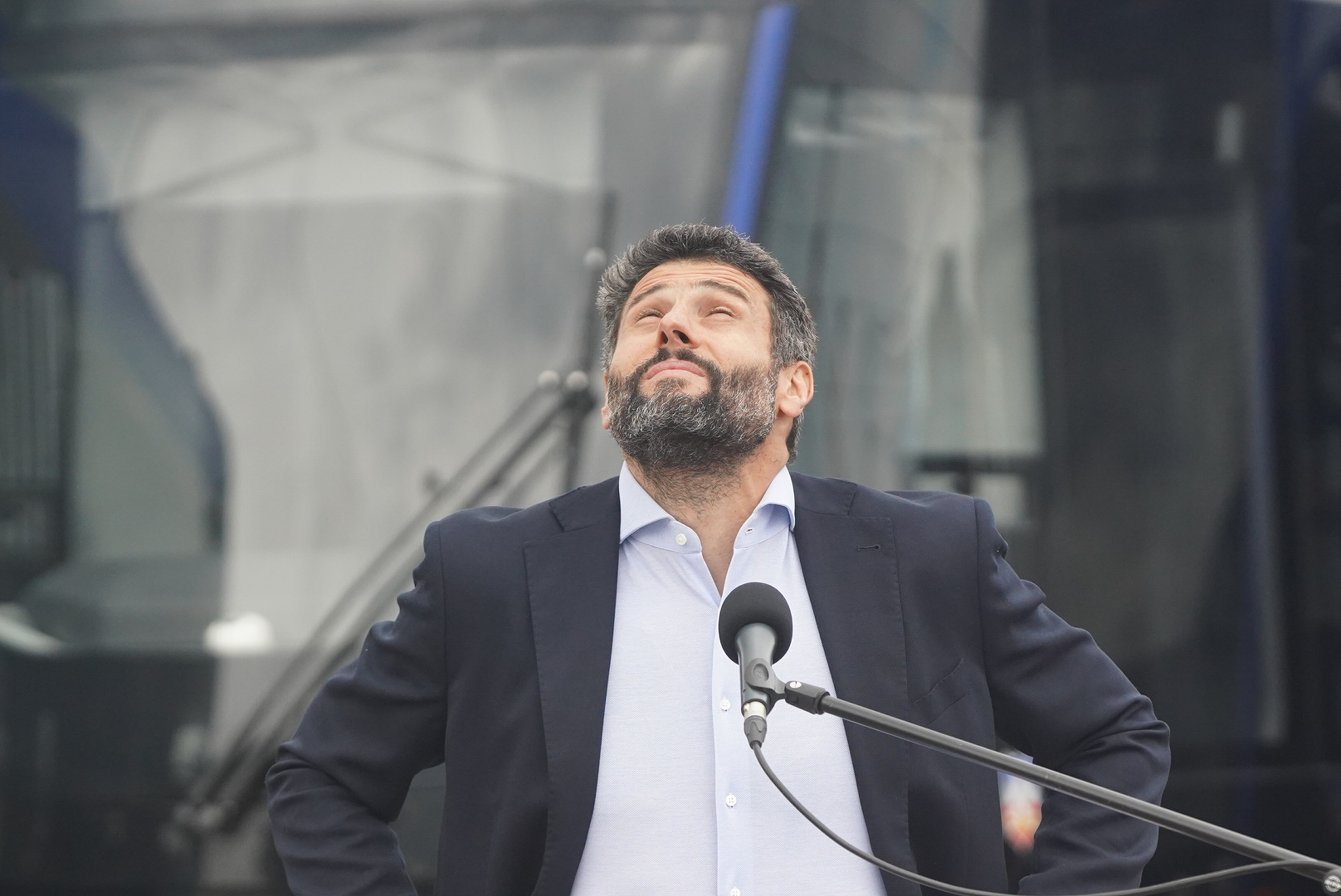 At the GSP Belgrade tram depot in New Belgrade, Belgrade Mayor Aleksandar Sapic presented the new Belgrade trams that will be on the streets of Belgrade from Tuesday, July 29.