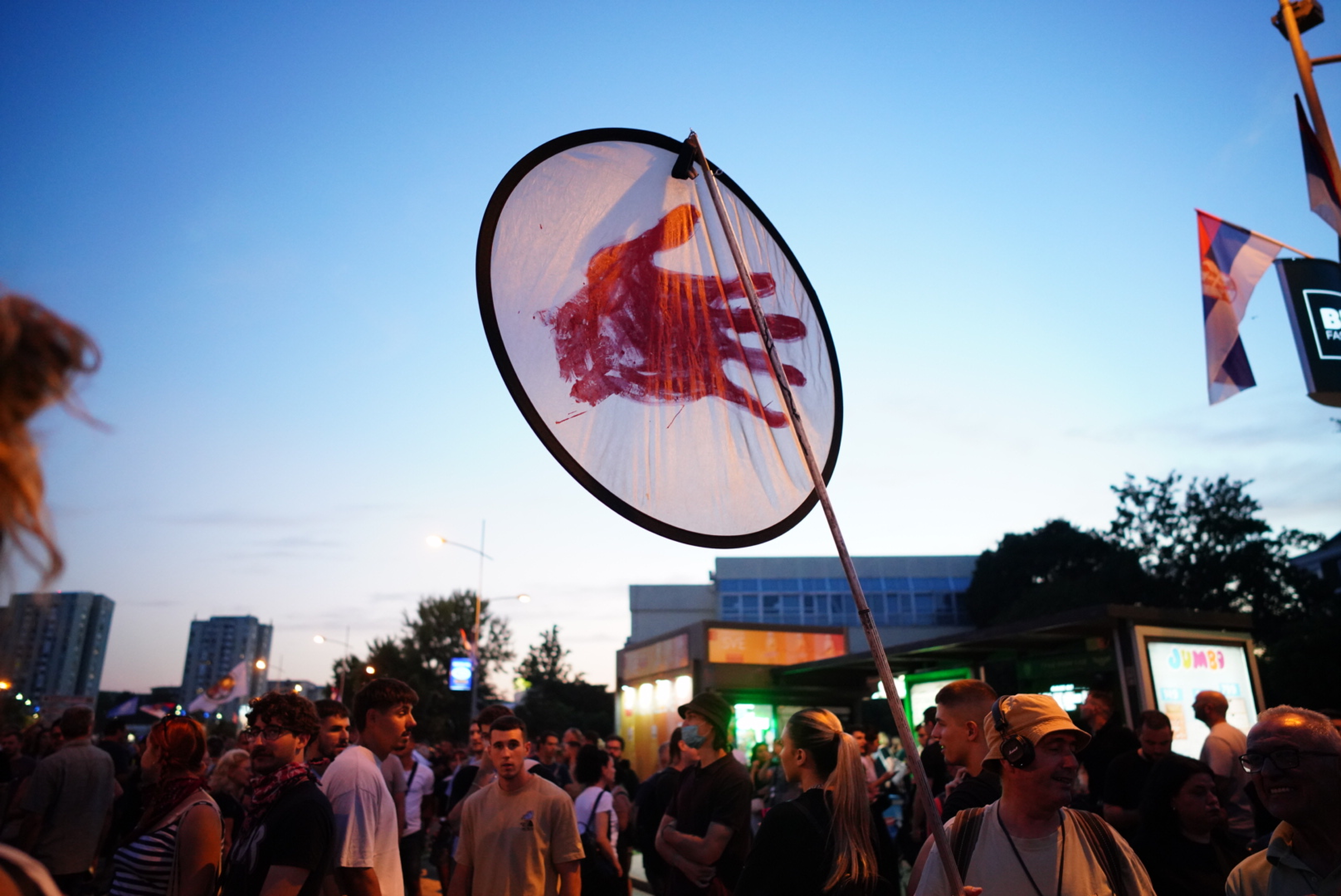 Novi Sad students in blockade have called for a protest "Serbia, can we hear you" against the violation of university autonomy and police brutality.