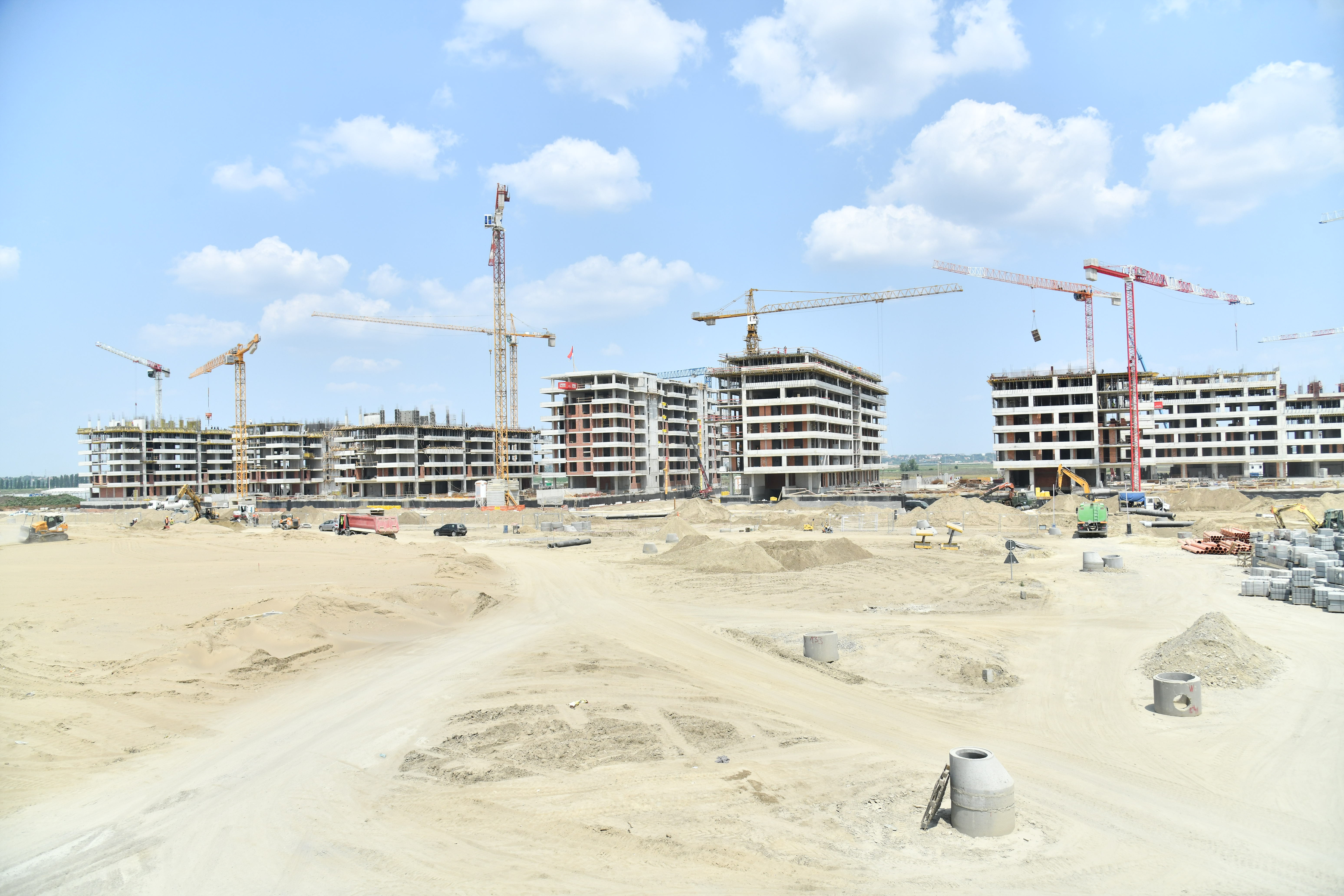 The Expo 2027 construction site tour was organized as part of the first meeting for planning international participation in the specialized exhibition "Expo 2027 Belgrade".