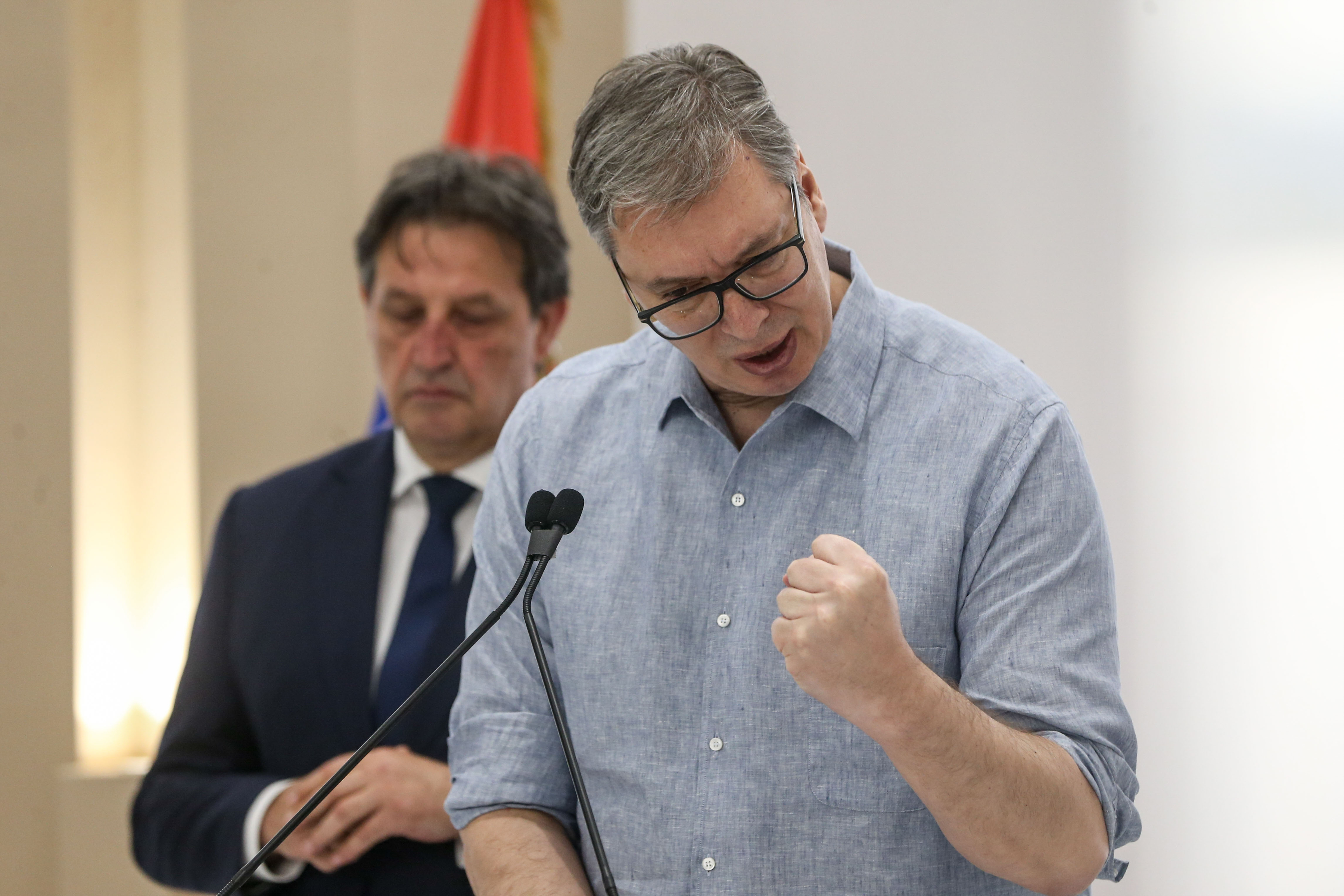 Addressing the media by the President of the Republic of Serbia, Aleksandar Vucic, after the session of the extended collegium of the Chief of the General Staff.