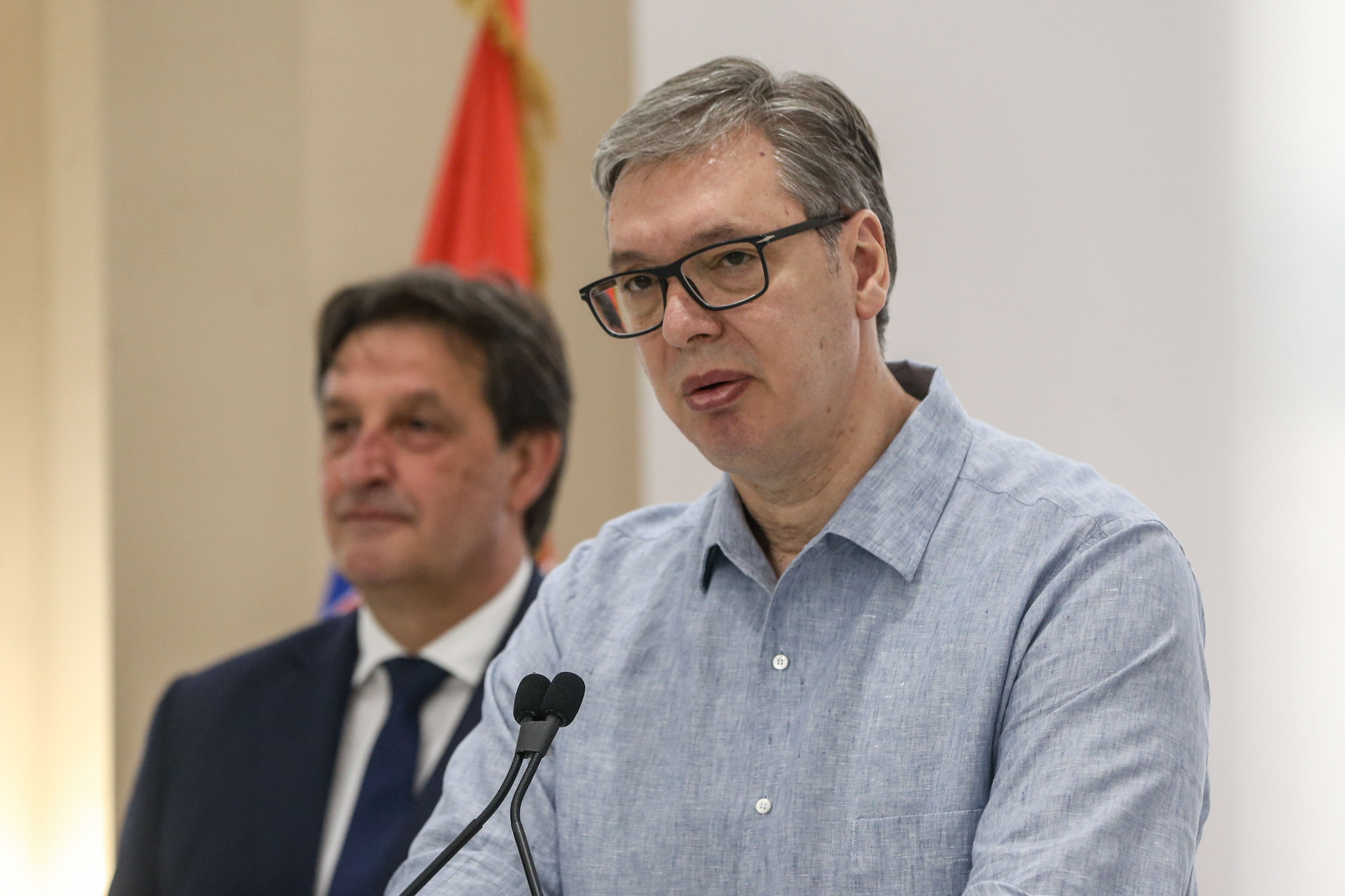 Addressing the media by the President of the Republic of Serbia, Aleksandar Vucic, after the session of the extended collegium of the Chief of the General Staff.