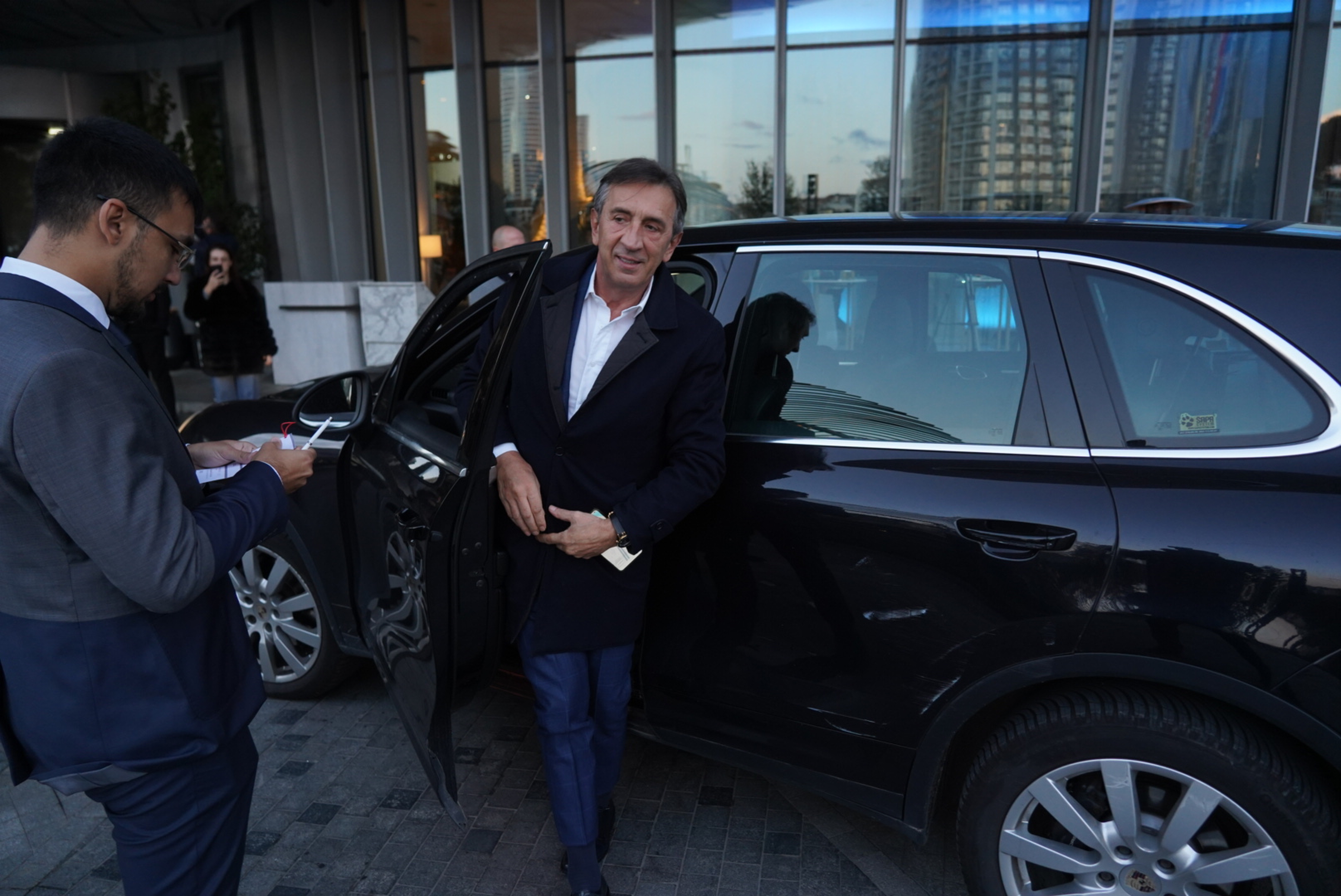 Violeta Viki Miljkovic and her husband Dragan Taskovic Taske organized a celebration of the coming of age of their son Andrej at the St Regis Hotel.