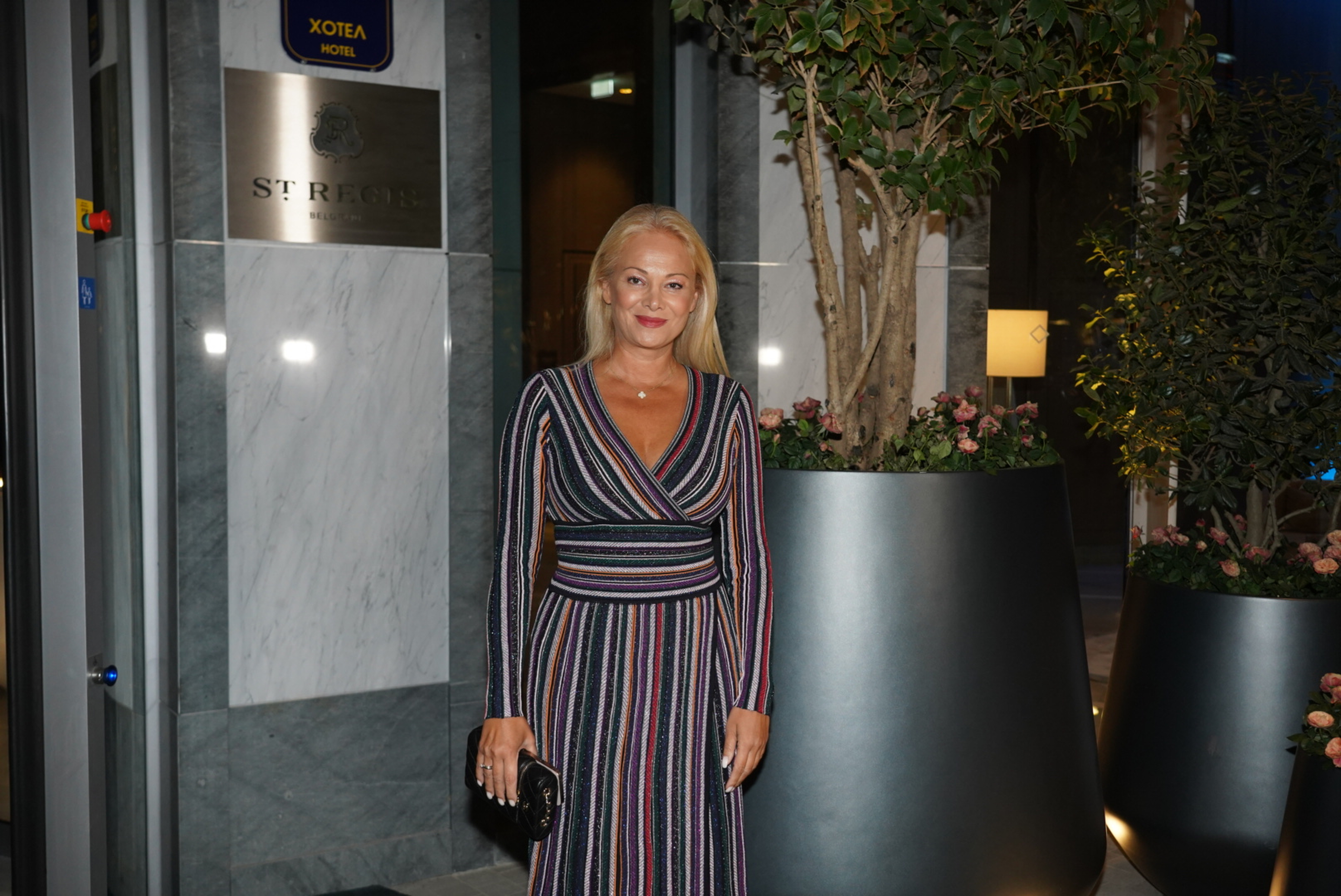 Violeta Viki Miljkovic and her husband Dragan Taskovic Taske organized a celebration of the coming of age of their son Andrej at the St Regis Hotel.