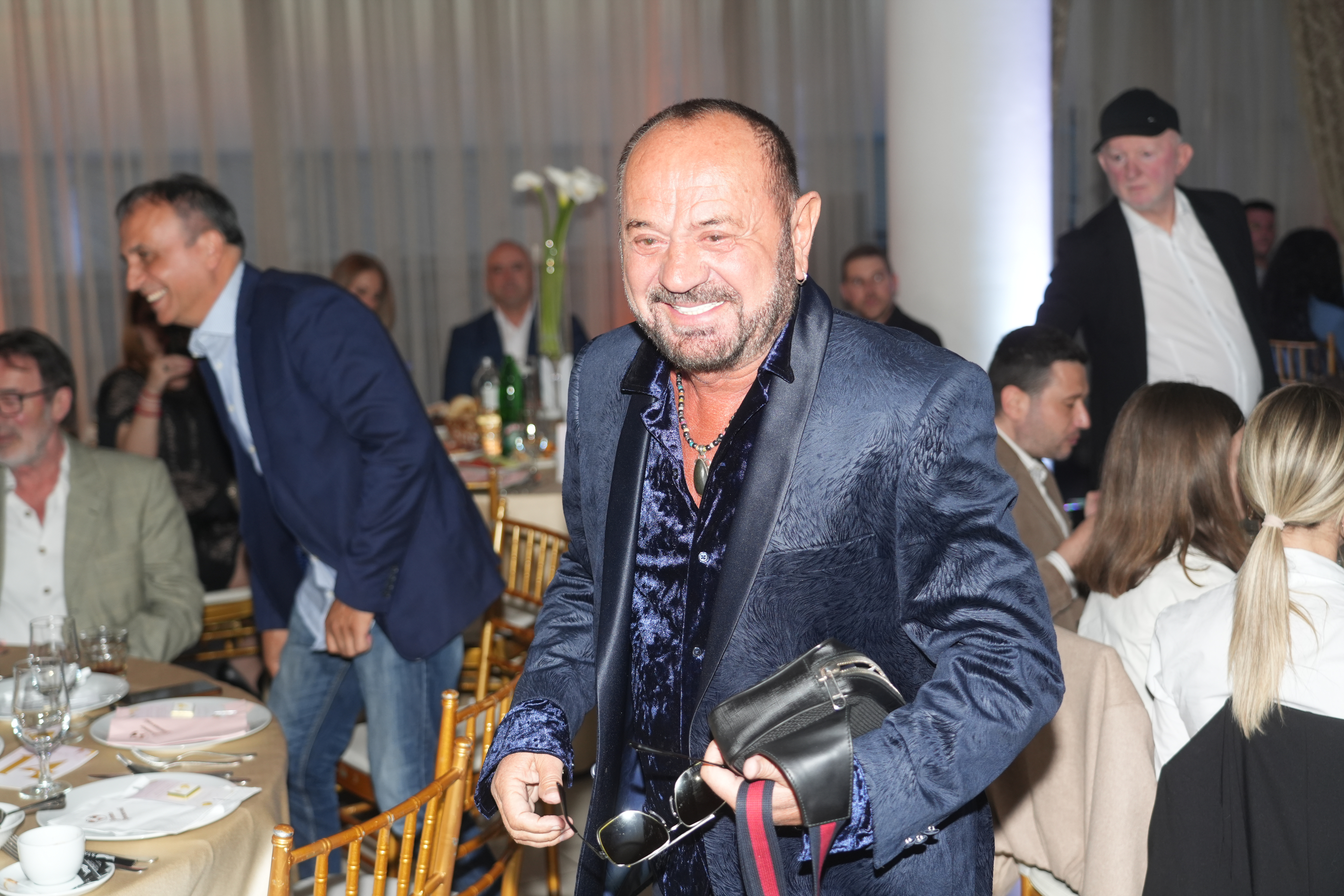 Composer Steva Simeunovic and singer Zorana Simeunovic organized the first birthday celebration and baptism of their daughter Jovana at the Stadion event center.