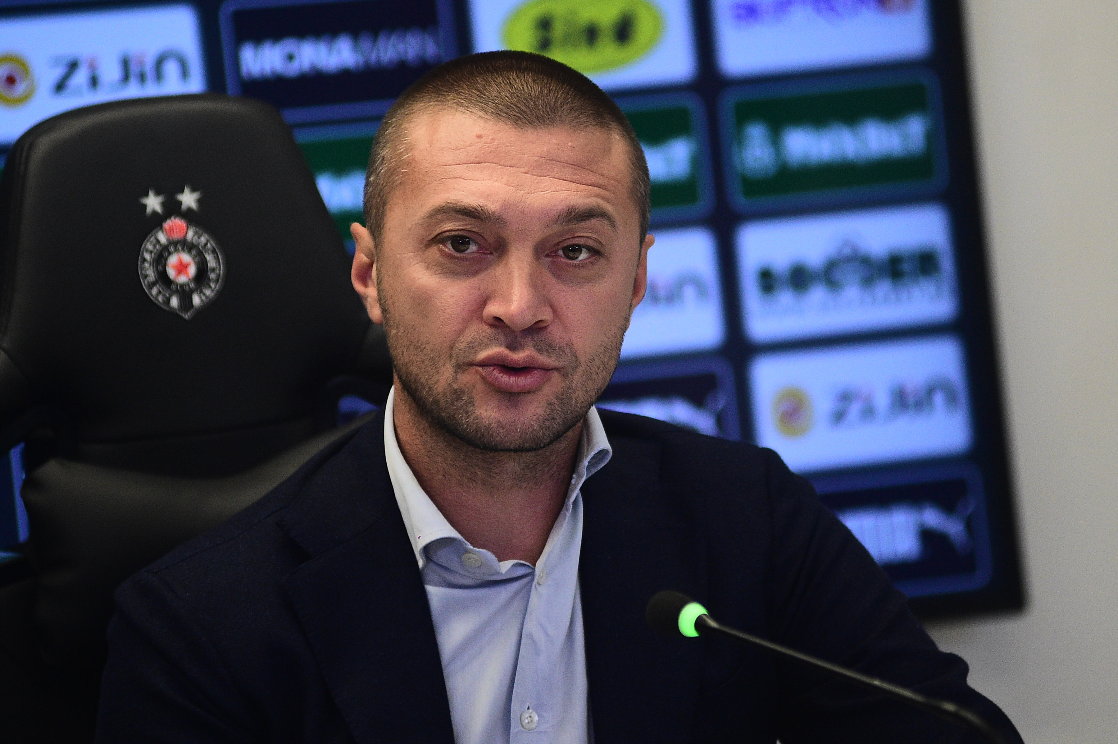 In the press room of the Partizan stadium, a media conference was held on the occasion of the appointment of the new head of the professional staff, Sava Milosevic.