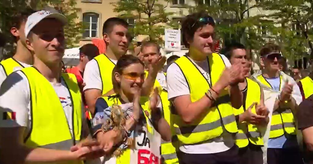Studente je u Luksemburgu dočekala gradonačelnica Lidija Polfer, koja je ultramaratoncima poručila da im se divi na njihovoj hrabrosti i borbi protiv korupcije.