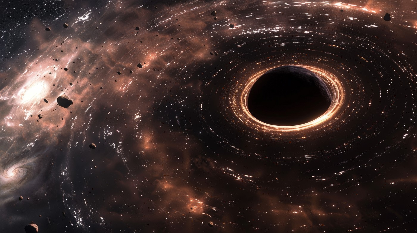 Cosmic Abyss: Solar Black Hole