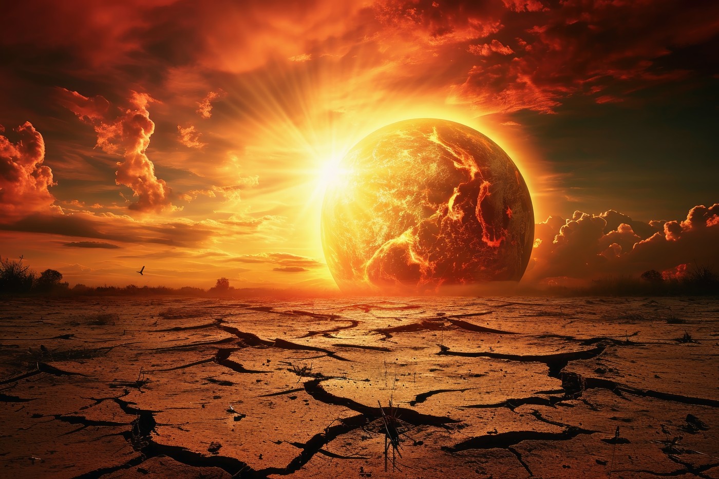 Global warming concept background for earth day,Image: 840599548, License: Royalty-free, Restrictions: , Model Release: no, Credit line: Michael Piepgras / Panthermedia / Profimedia