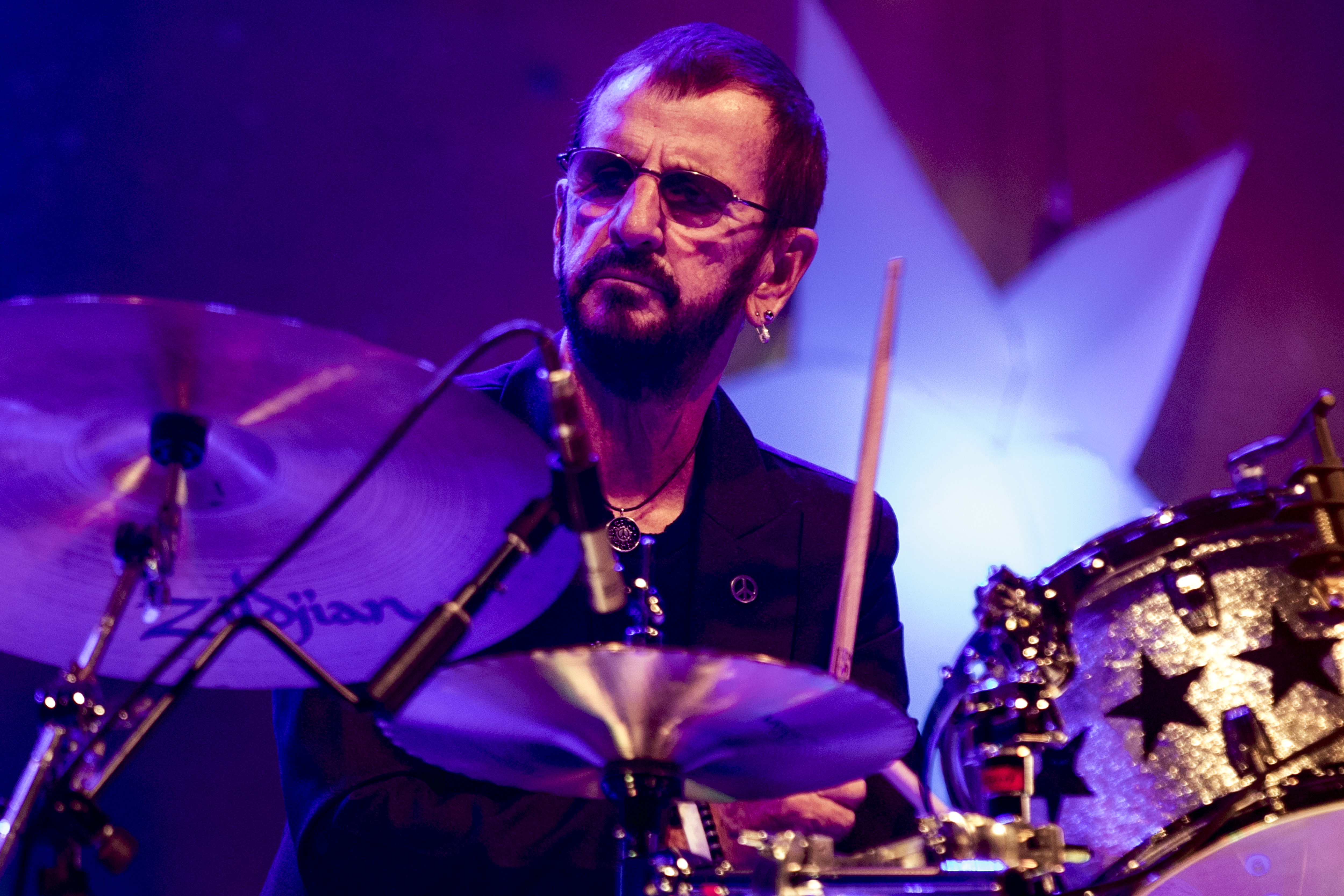 Ringo Starr European tour concert in Paris