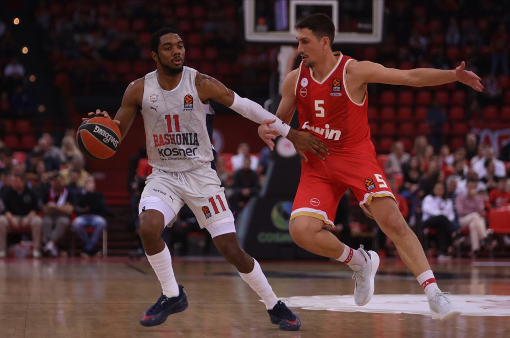 EuroLeague basketball - Olympiacos Piraeus vs Baskonia Vitoria-Gasteiz