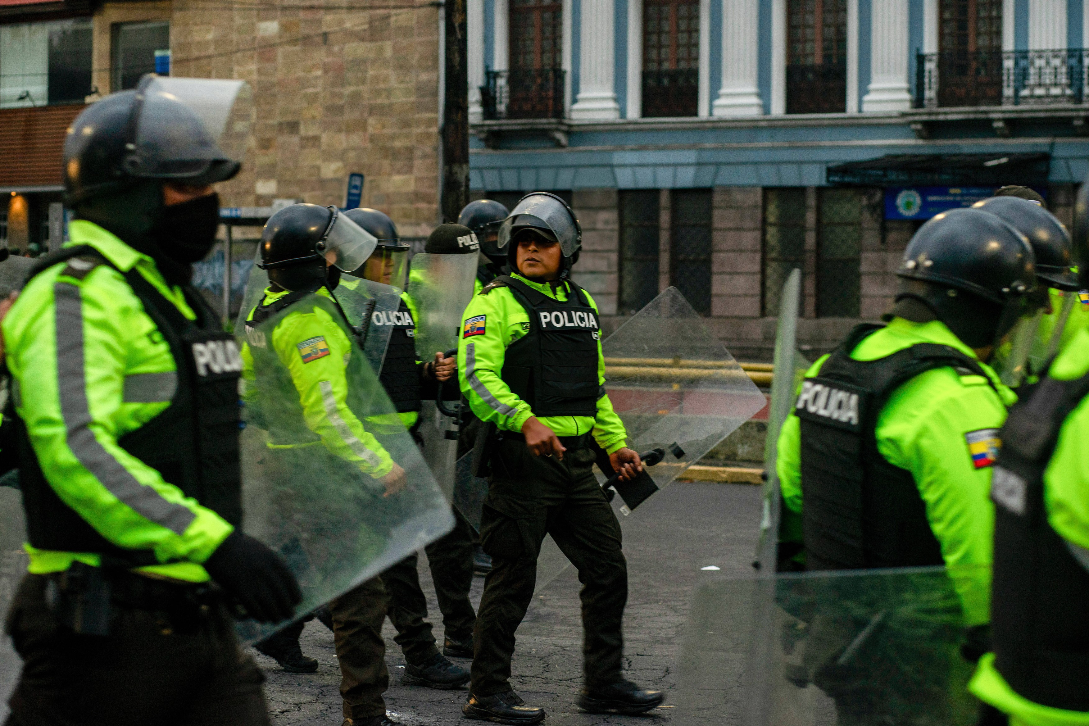 Citizens Protest in Quito, Ecuador - 21 Nov 2024