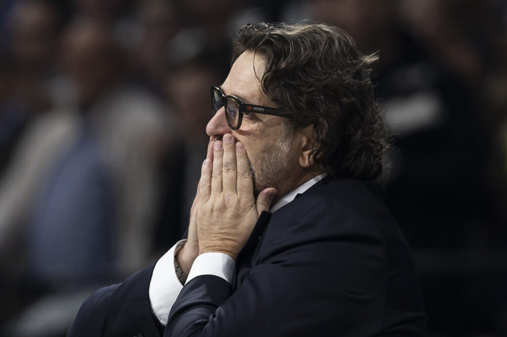 during the 2024/2025 Turkish Airlines EuroLeague match between Partizan Mozzart Bet Belgrade and Zalgiris Kaunas - Turkish Airlines EuroLeague at Belgrade Arena on December 03, 2024 in Belgrade, Serbia. (Photo by Srdjan Stevanovic/Starsport.rs ©)