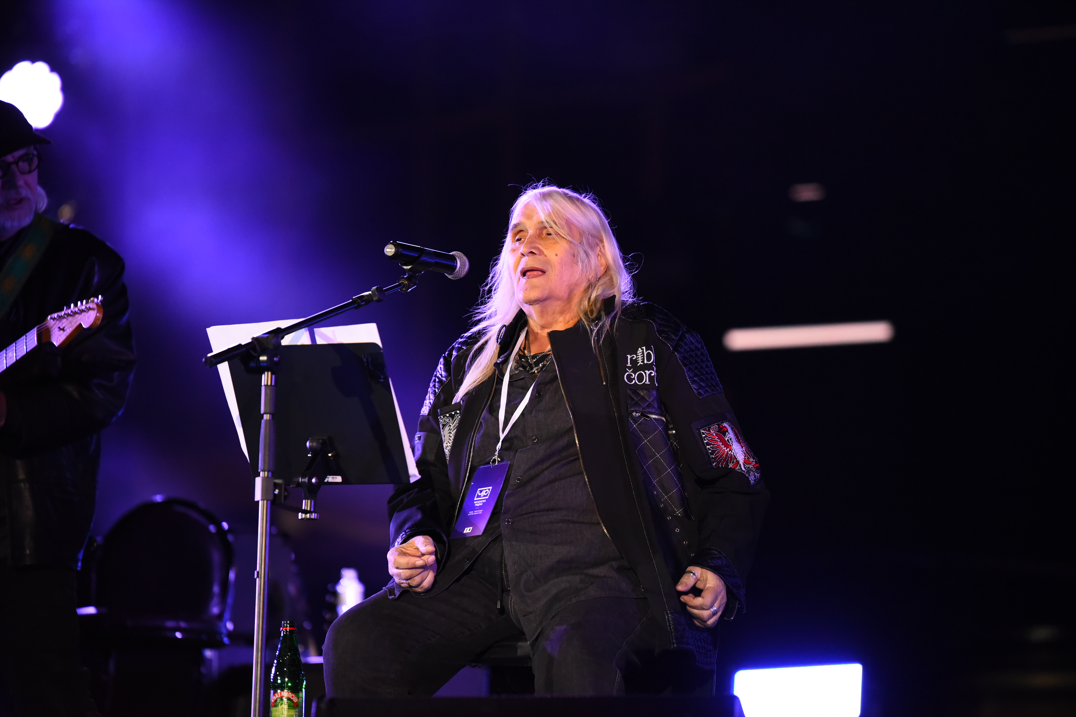 Riblja corba group concert as part of Cacanska rodna event.Koncert grupe Riblja corba u sklopu manifestacije Cacanska rodna.