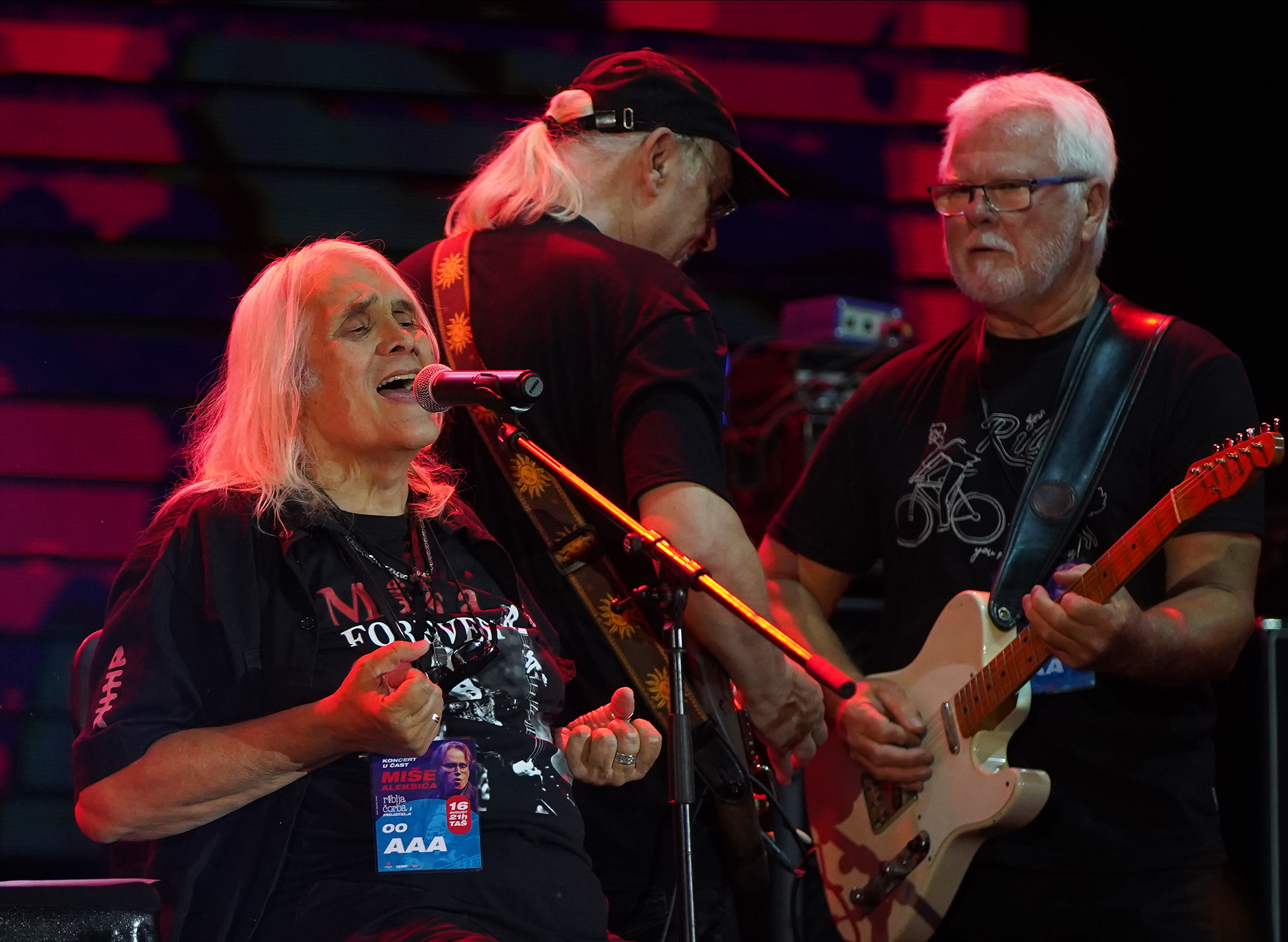 The concert "Riblja corba and a friend in honor of Misa Aleksica" was held at the Tasmajdan stadium.Koncert Riblja corba i prijatelju u cast Mise Aleksica" odrzan je na stadionu Tasmajdan.