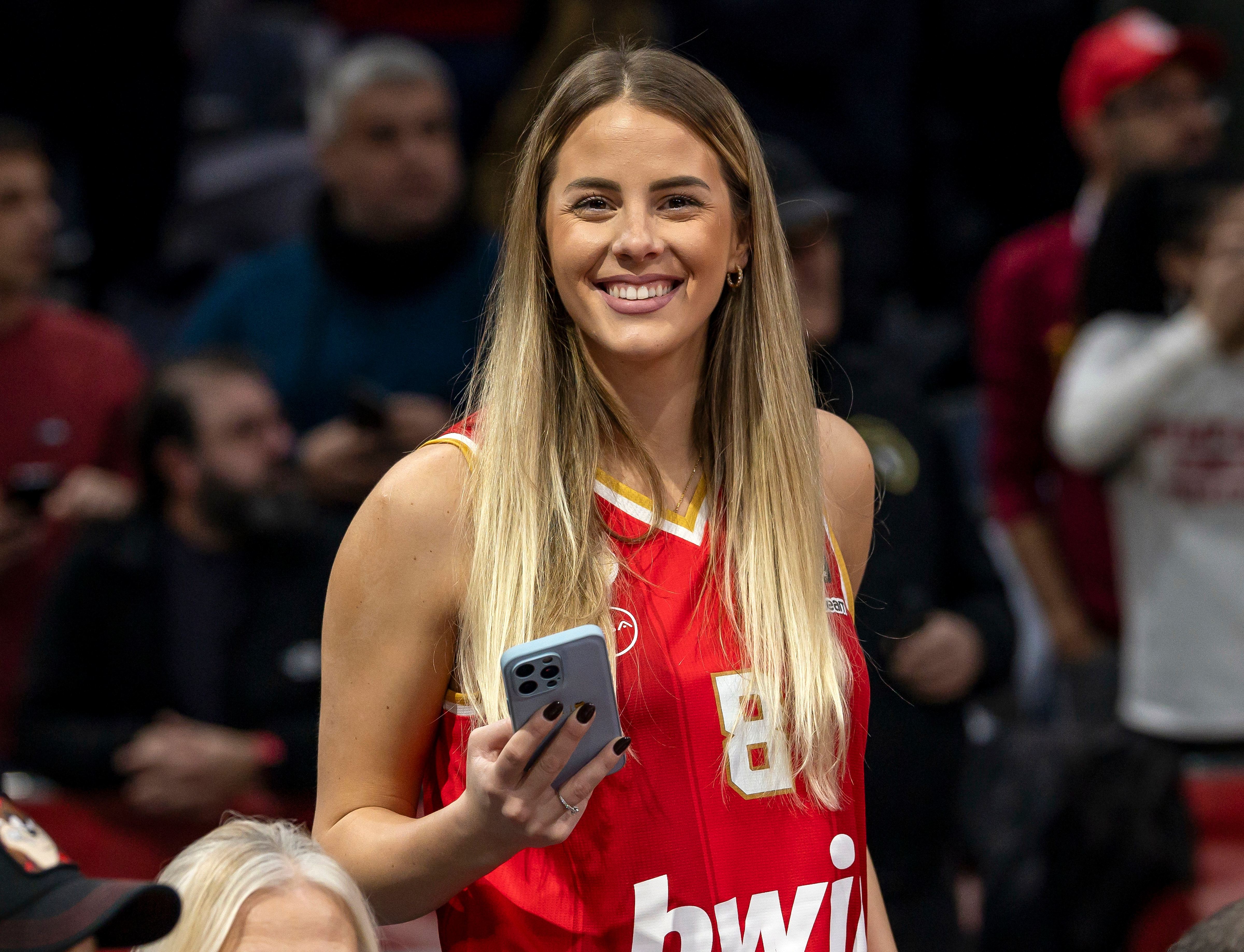 during the 2024/2025 Turkish Airlines EuroLeague match between Crvena Zvezda Meridianbet Belgrade and Olympiacos Athens at Belgrade Arena on December 13, 2024 in Belgrade, Serbia. (Photo by Srdjan Stevanovic/Starsport.rs ©)