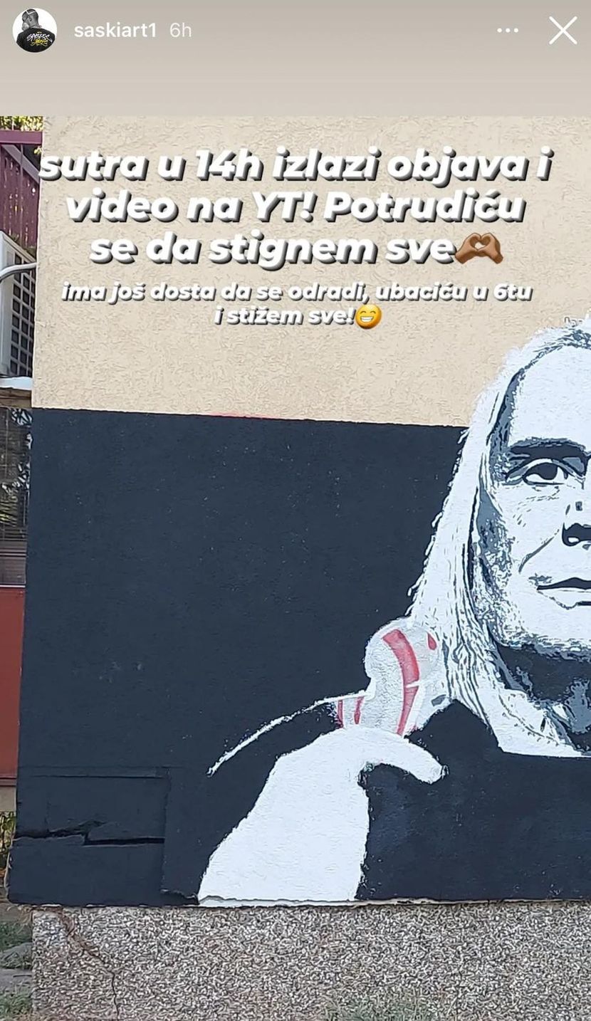 bora đorđević mural